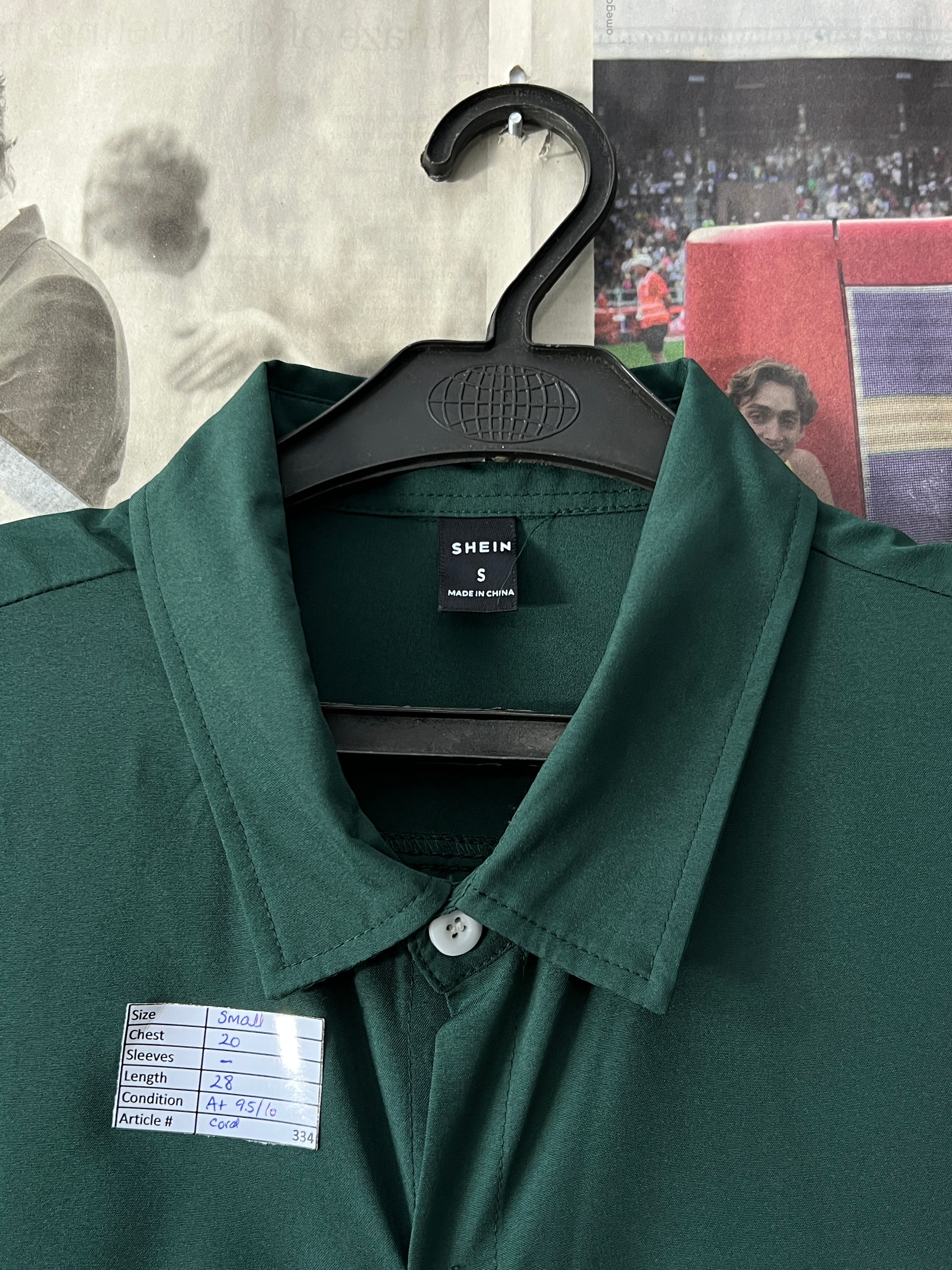 Shein® Small | Chest: 20" | Forest Green | Co - Ord set | 334 - Genuine Maal