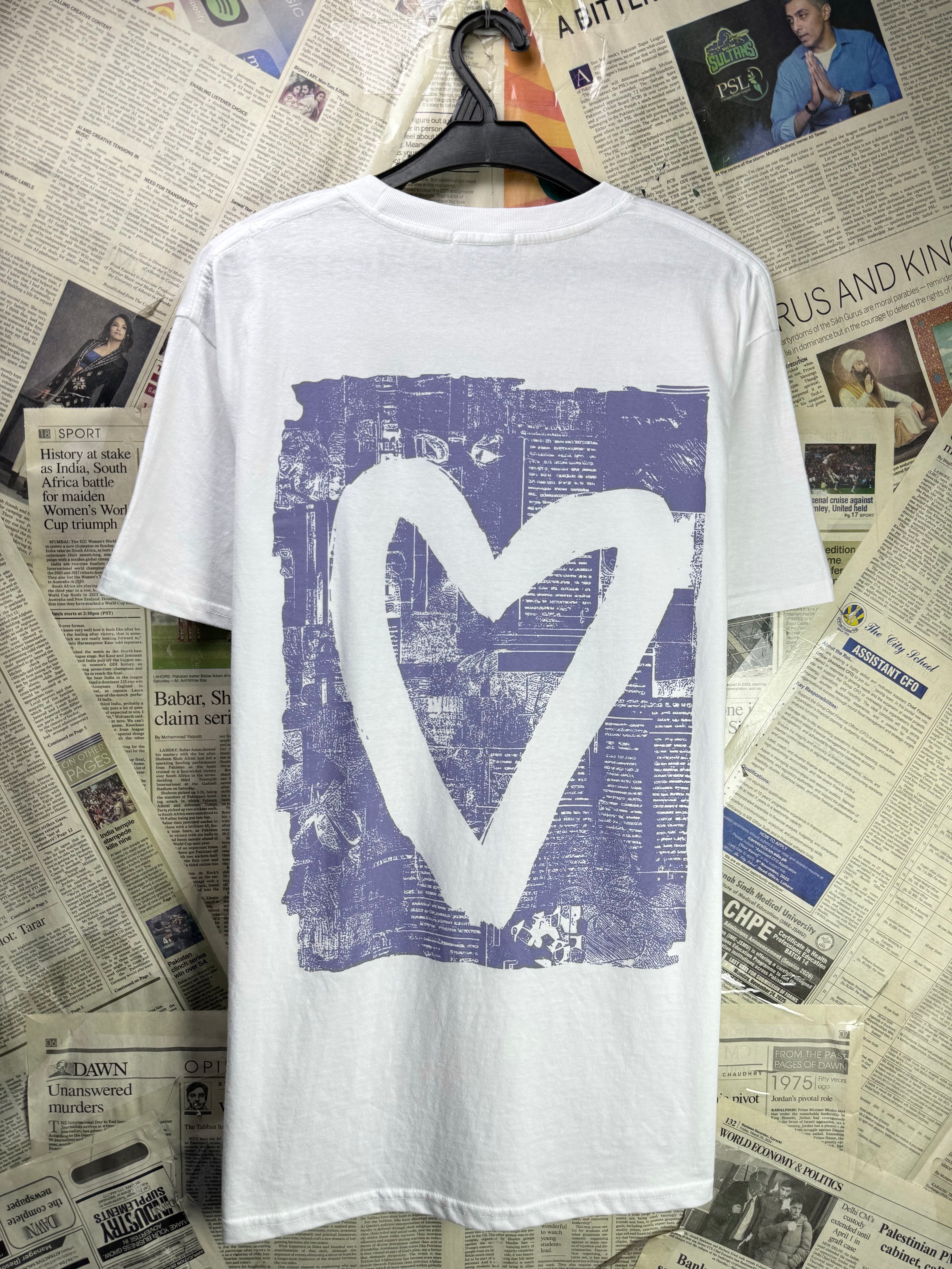 MAN® Small | Chest: 20.5" | White | T-Shirt | 4354 - Genuine Maal