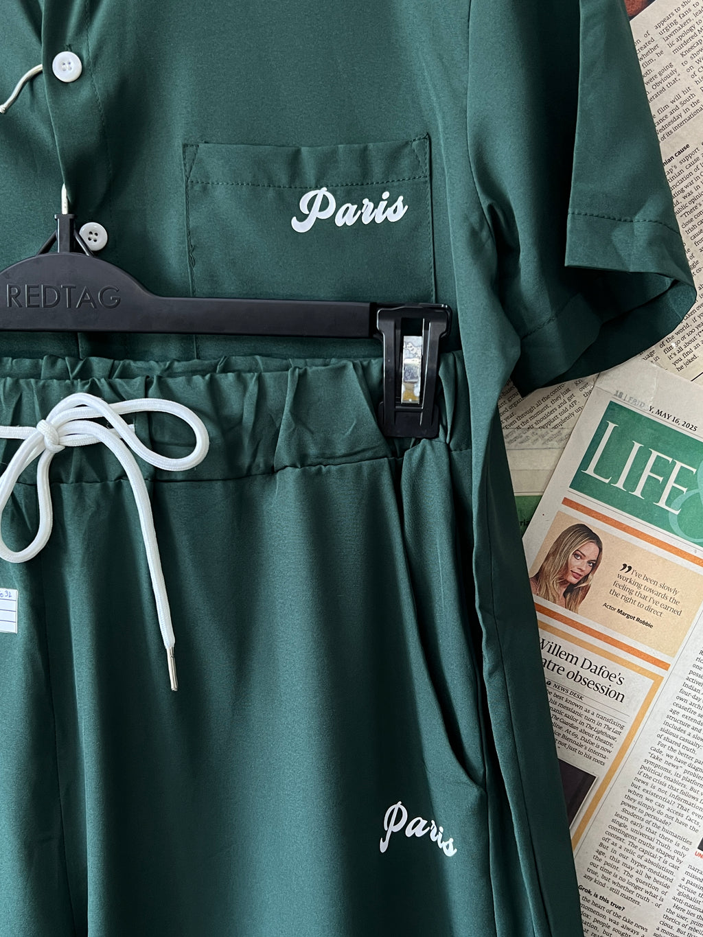 Shein® Small | Chest: 20" | Forest Green | Co - Ord set | 334 - Genuine Maal