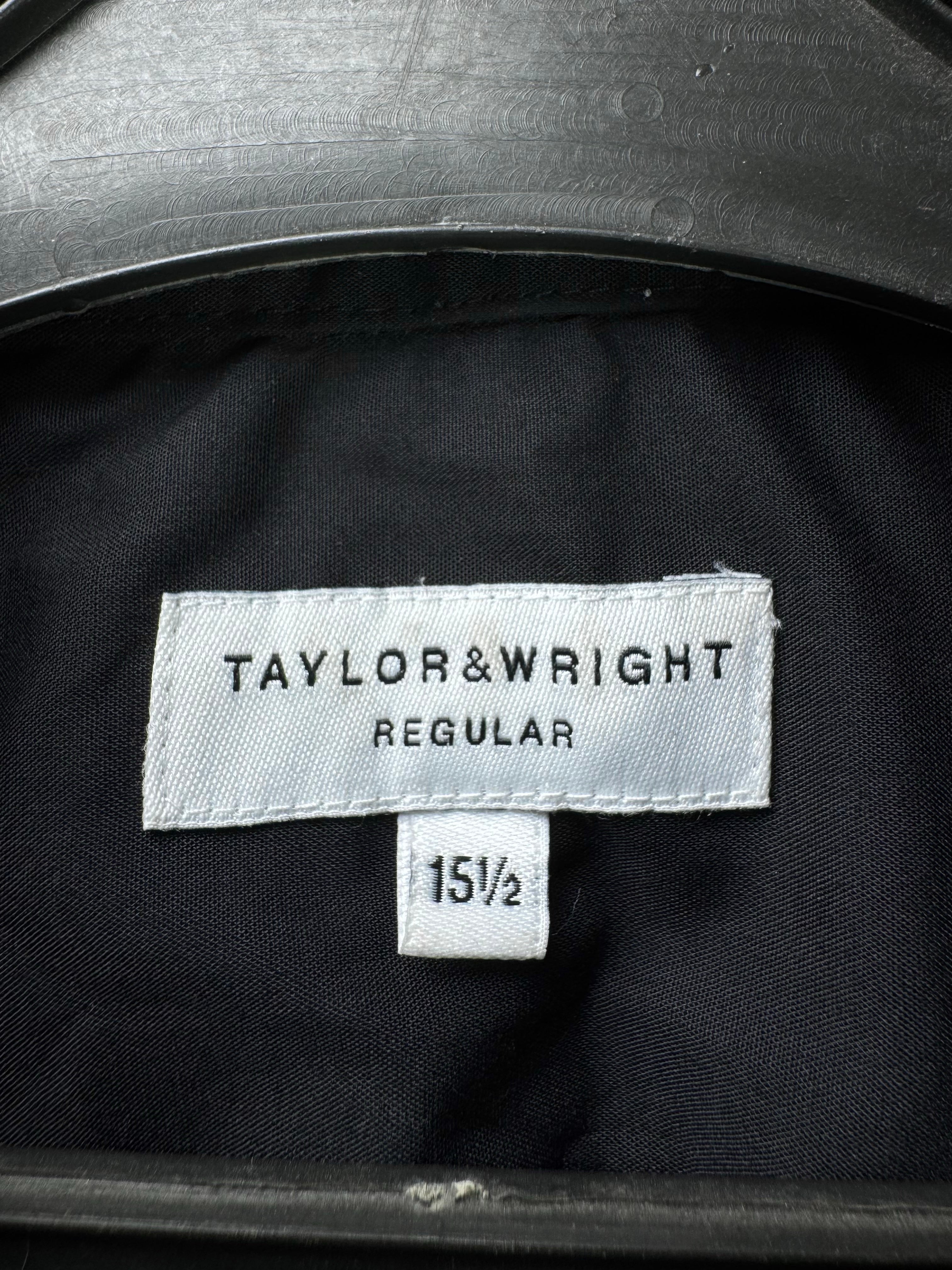 Taylor & Wright® Small | Chest: 21" | Black | Collar 15.5" Shirt | Poly - Cotton | 4537 - Genuine Maal