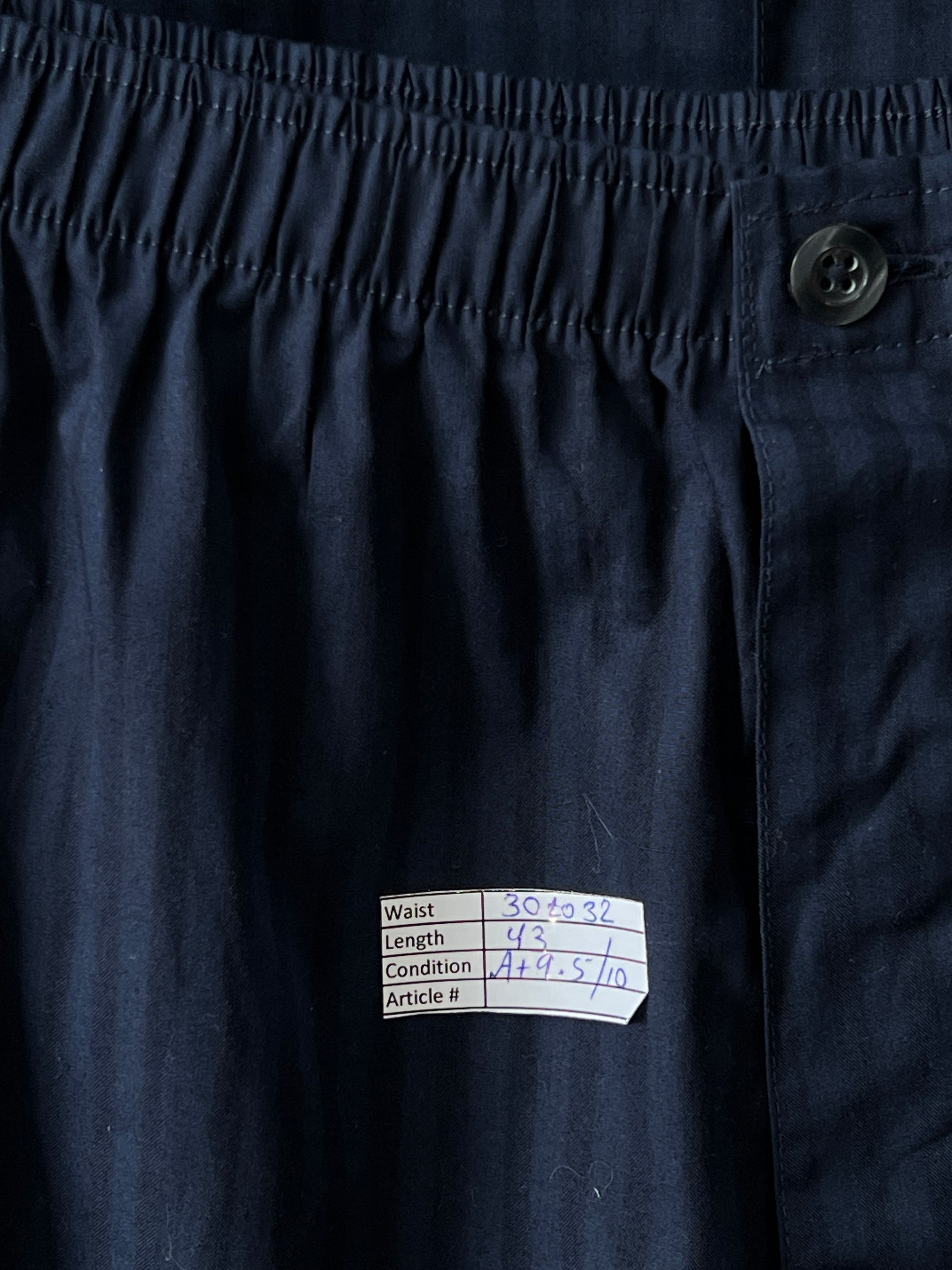 Large | Chest: 23" | Navy Blue | Co - Ord set | 339 - Genuine Maal