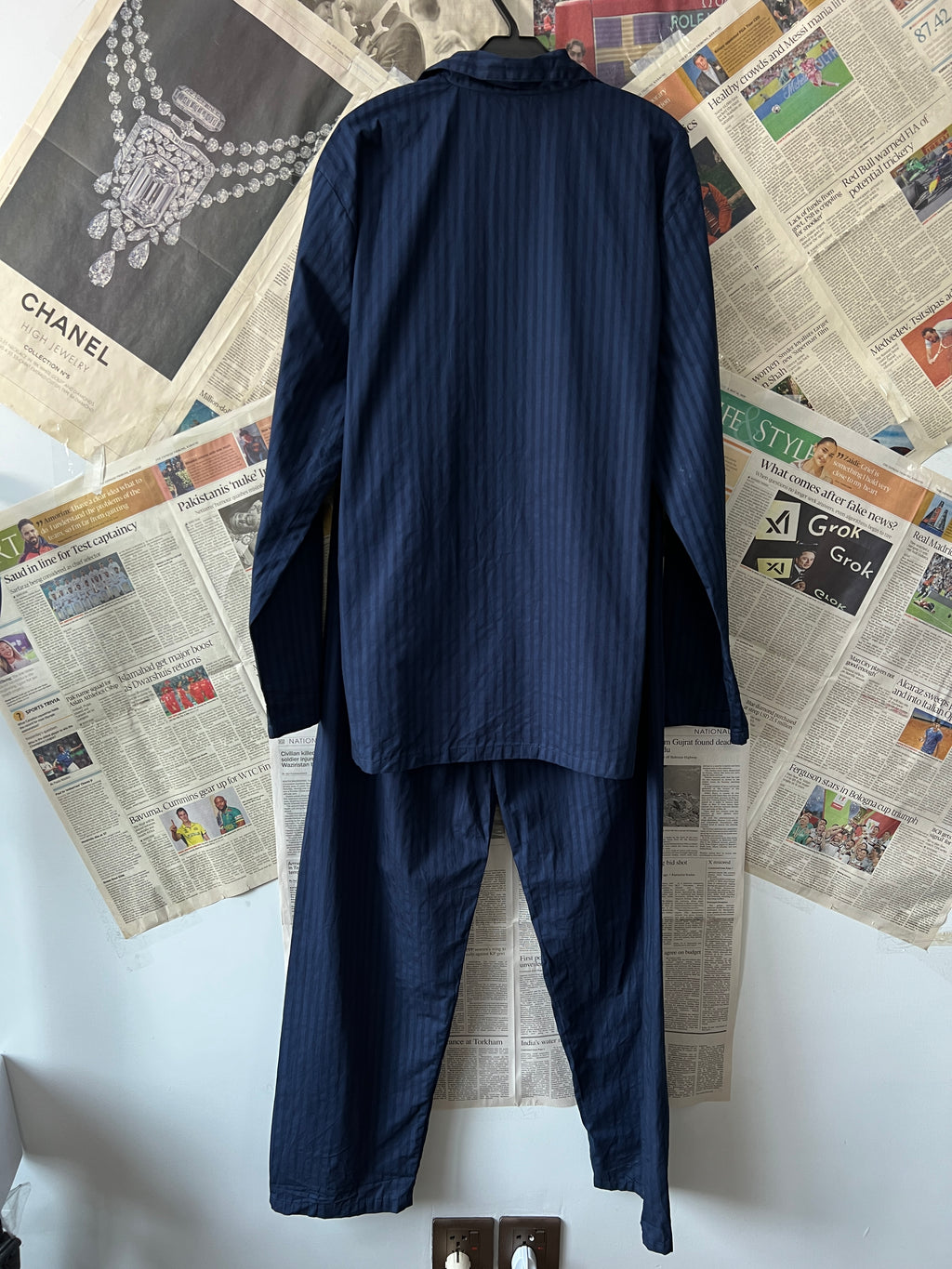 Large | Chest: 23" | Navy Blue | Co - Ord set | 339 - Genuine Maal