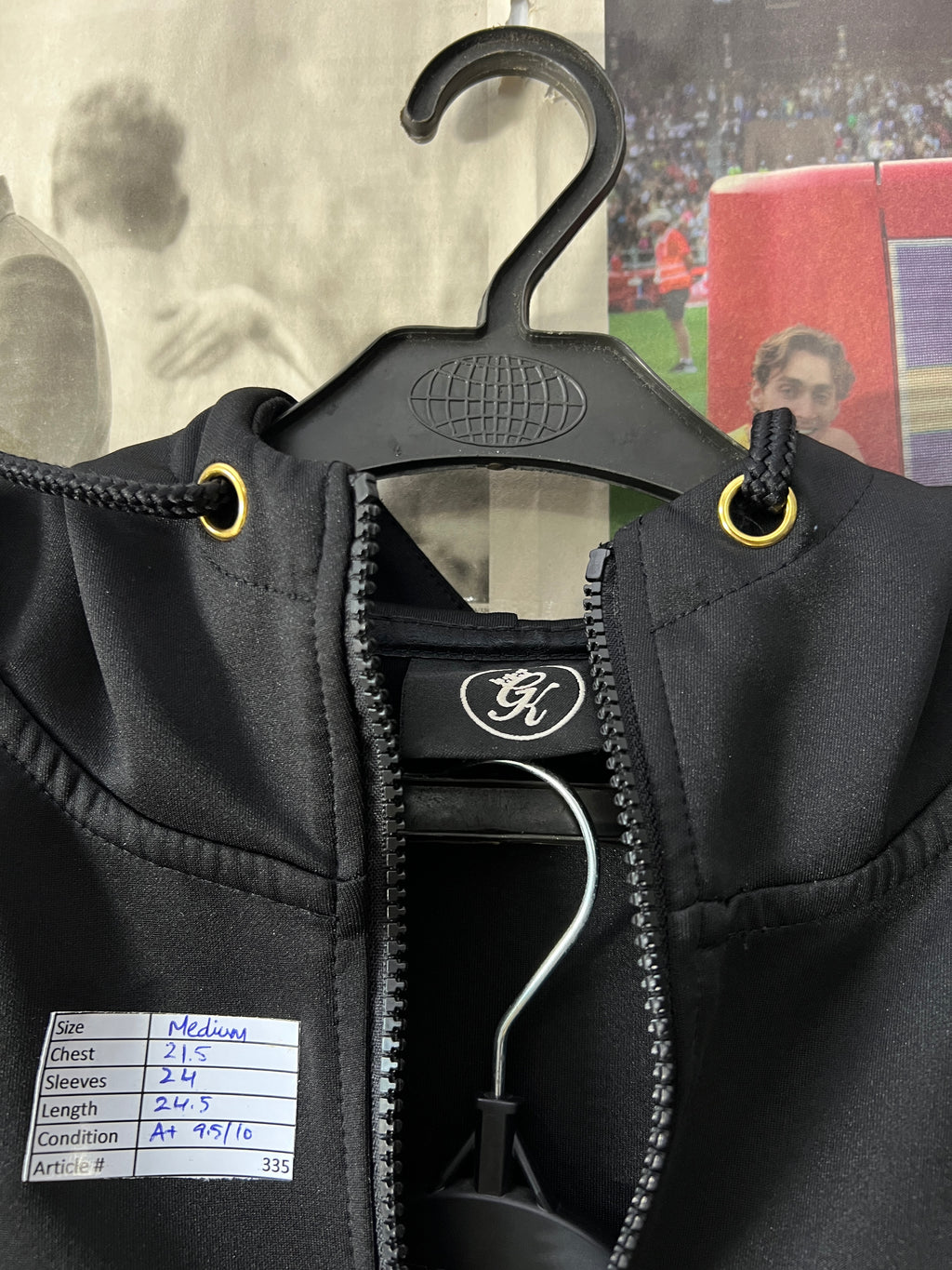 Gym King® Medium | Chest: 21.5" | Black | Gym Suit | 335 - Genuine Maal