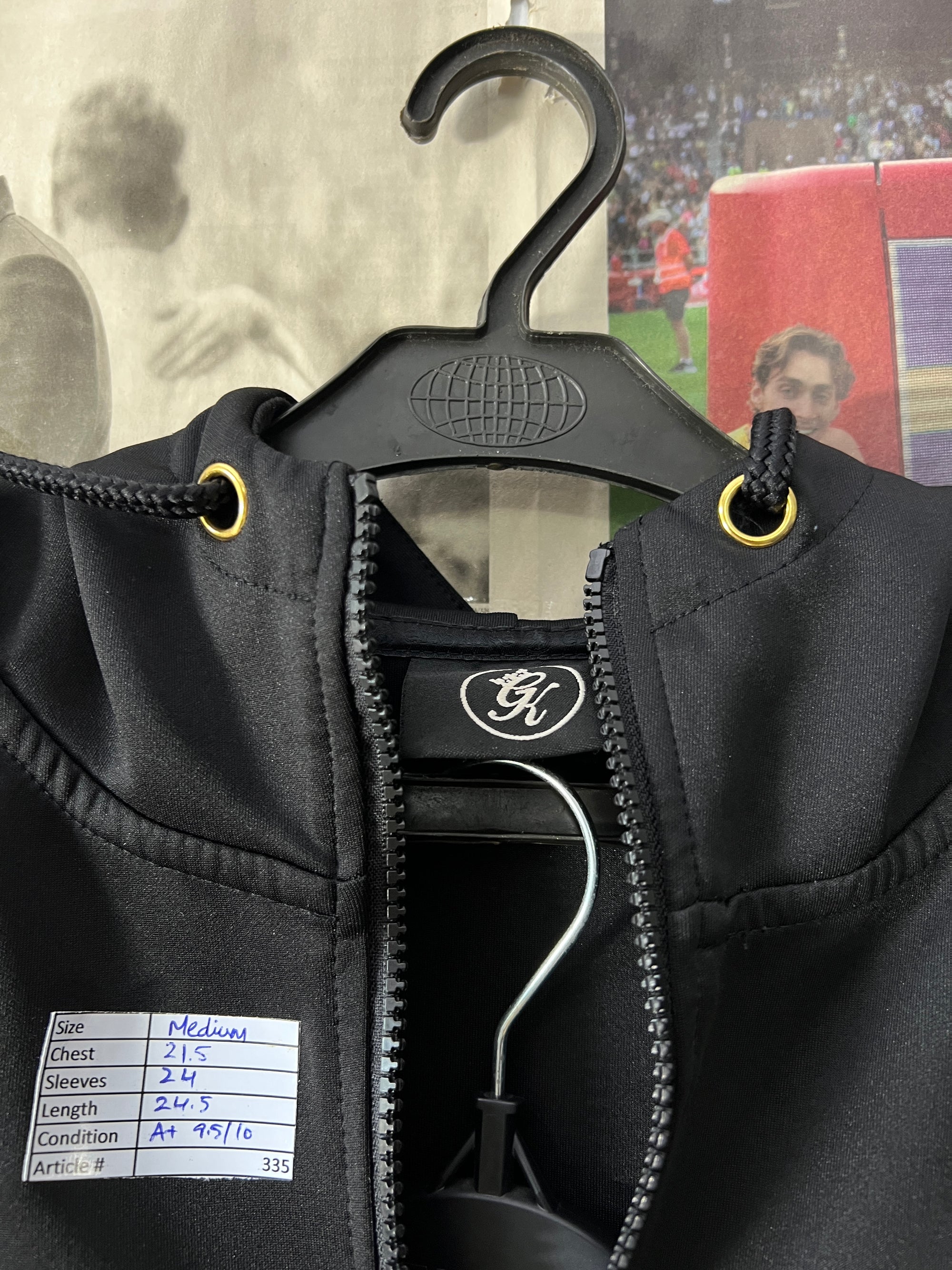 Gym King® Medium | Chest: 21.5" | Black | Gym Suit | 335 - Genuine Maal