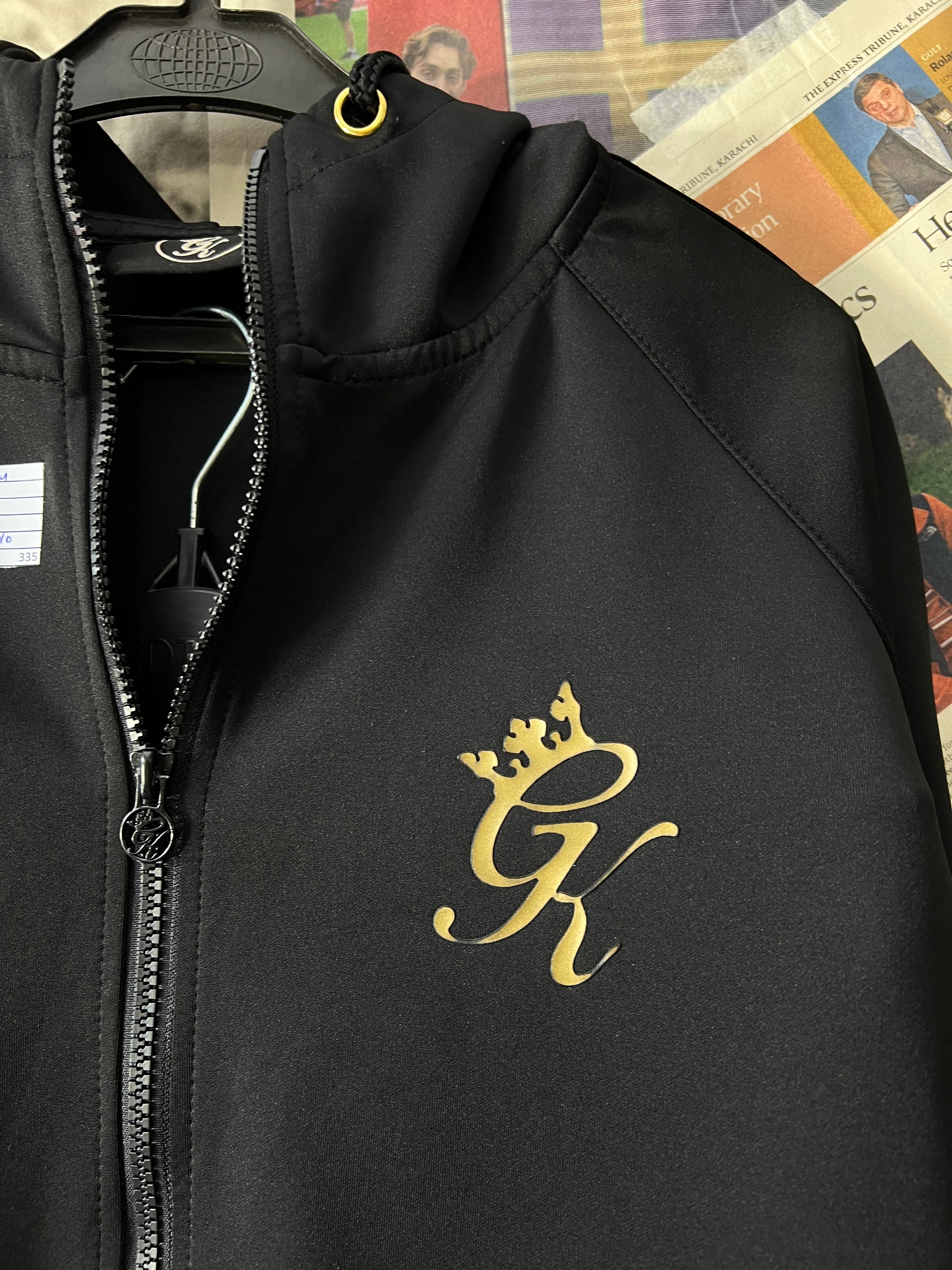 Gym King® Medium | Chest: 21.5" | Black | Gym Suit | 335 - Genuine Maal