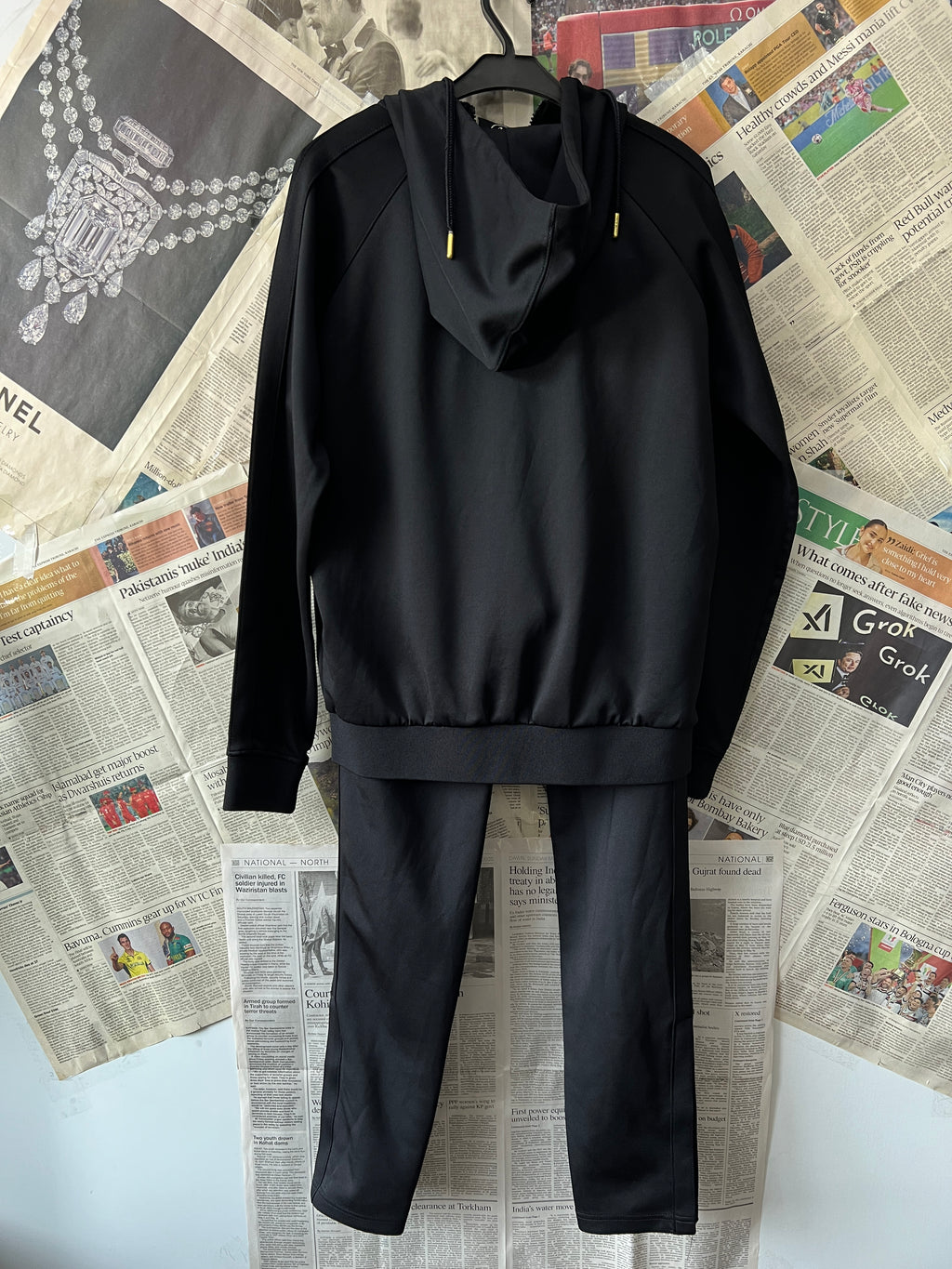 Gym King® Medium | Chest: 21.5" | Black | Gym Suit | 335 - Genuine Maal