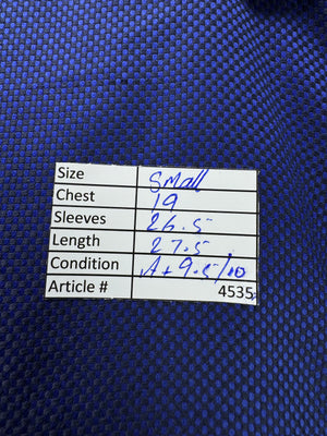 Zara® Small | Chest: 19" | Blue | Shirt | Cotton | 4535 - Genuine Maal