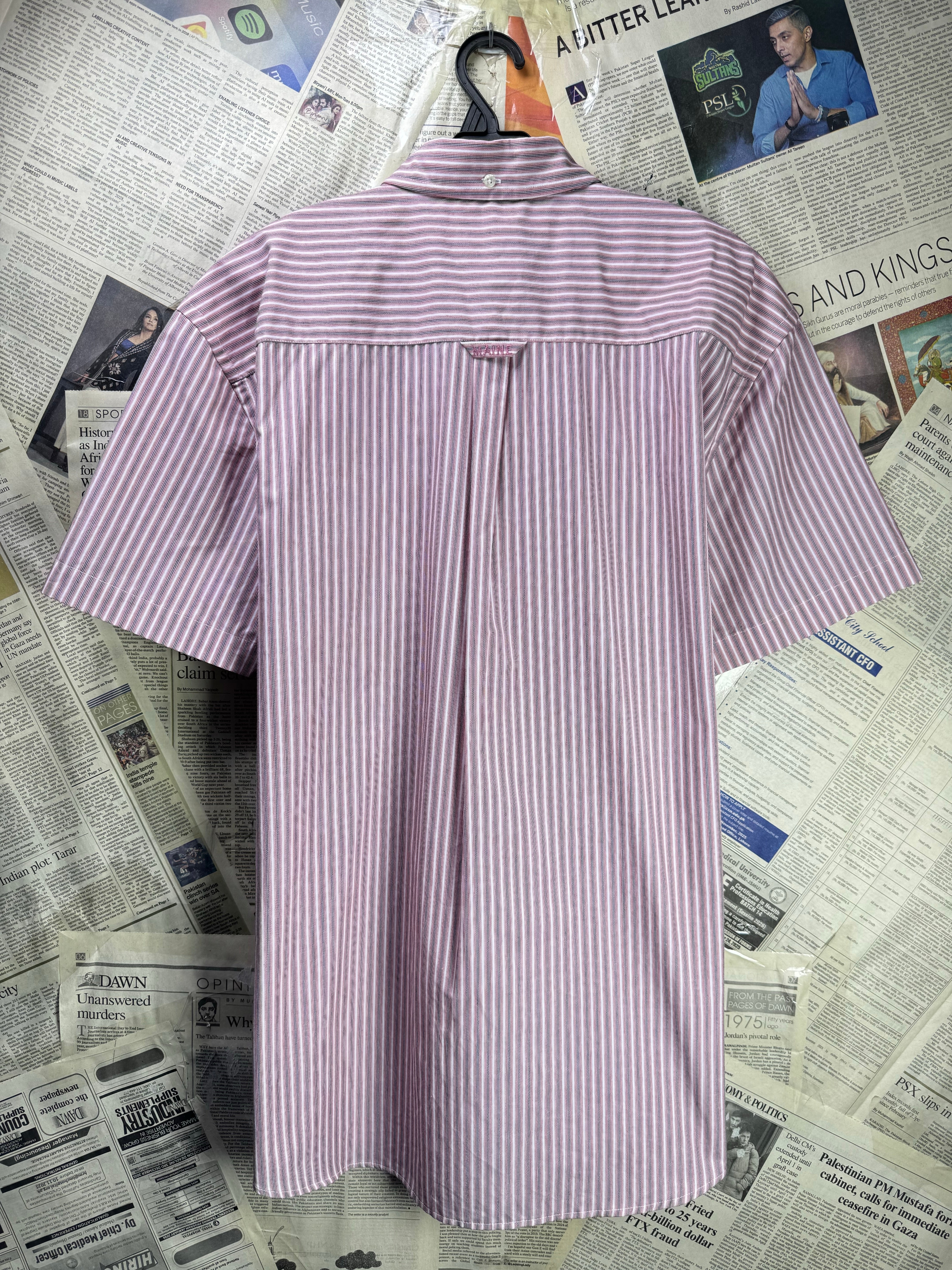 Maine® XL | Chest: 25" | Stripe | Shirt | Cotton | 4547 - Genuine Maal