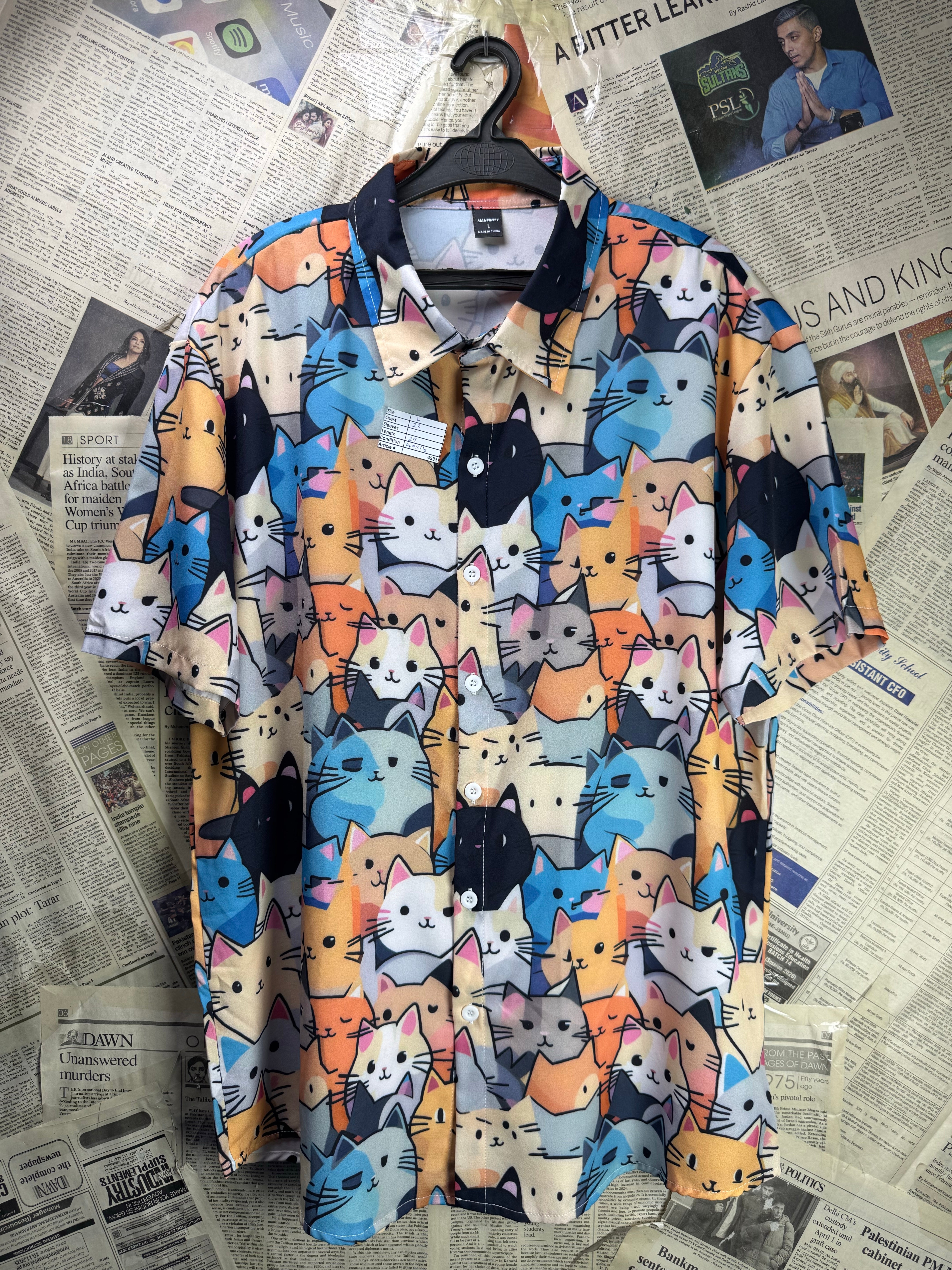 Manfinity® Large | Chest 23” | Shirt | Poly | 4533 - Genuine Maal