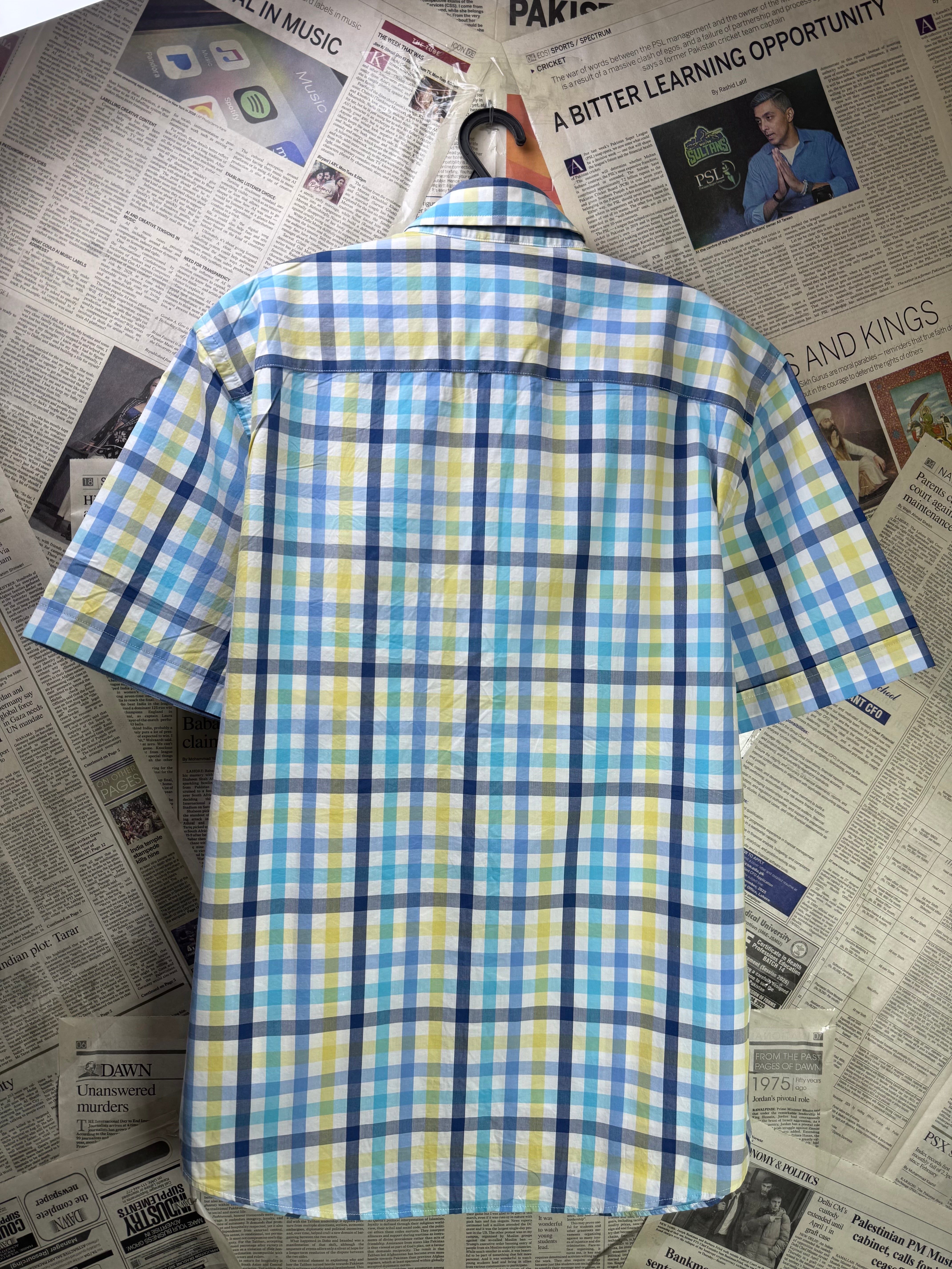 Blue Harbour® Medium | Chest: 21 .5" | Multicolor | Check Shirt | Cotton | 3588 - Genuine Maal