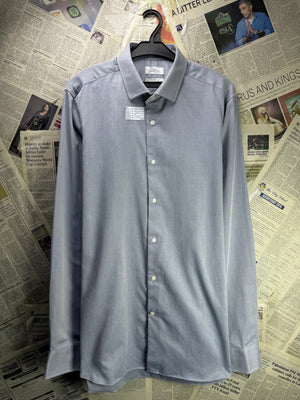 Next® Medium | Chest: 22.5" | Silver | Collar 16" Shirt | Poly - Cotton | 4380 - Genuine Maal
