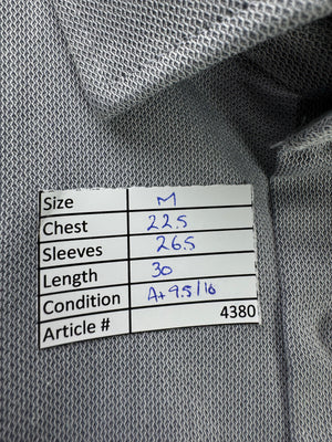 Next® Medium | Chest: 22.5" | Silver | Collar 16" Shirt | Poly - Cotton | 4380 - Genuine Maal