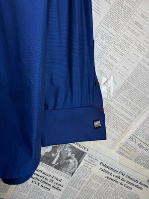 Next® Small | Chest: 20.5" | Blue | Collar 15" Shirt | Poly - Cotton | 4385 - Genuine Maal