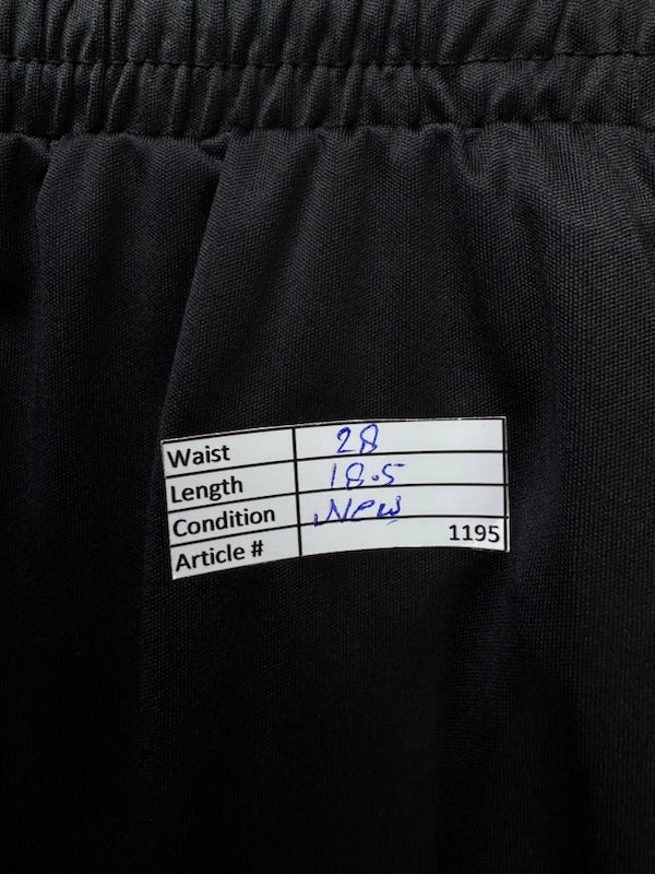 Joma® Waist: 28" | Black | Sport Shorts | Poly | 1195 - Genuine Maal