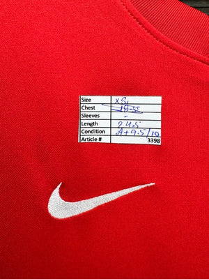 N*ke® XS | Chest: 18.5" | Red | Dry Fit T-Shirt | Poly | 3398 - Genuine Maal