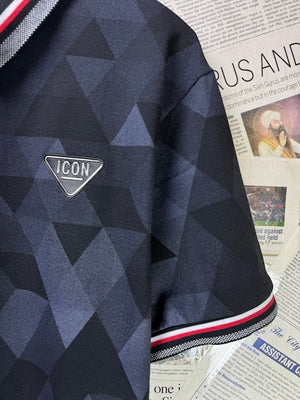 Icon® Small | Chest: 20.5" | Charcoal | Polo | Viscose - Cotton | 3399 - Genuine Maal