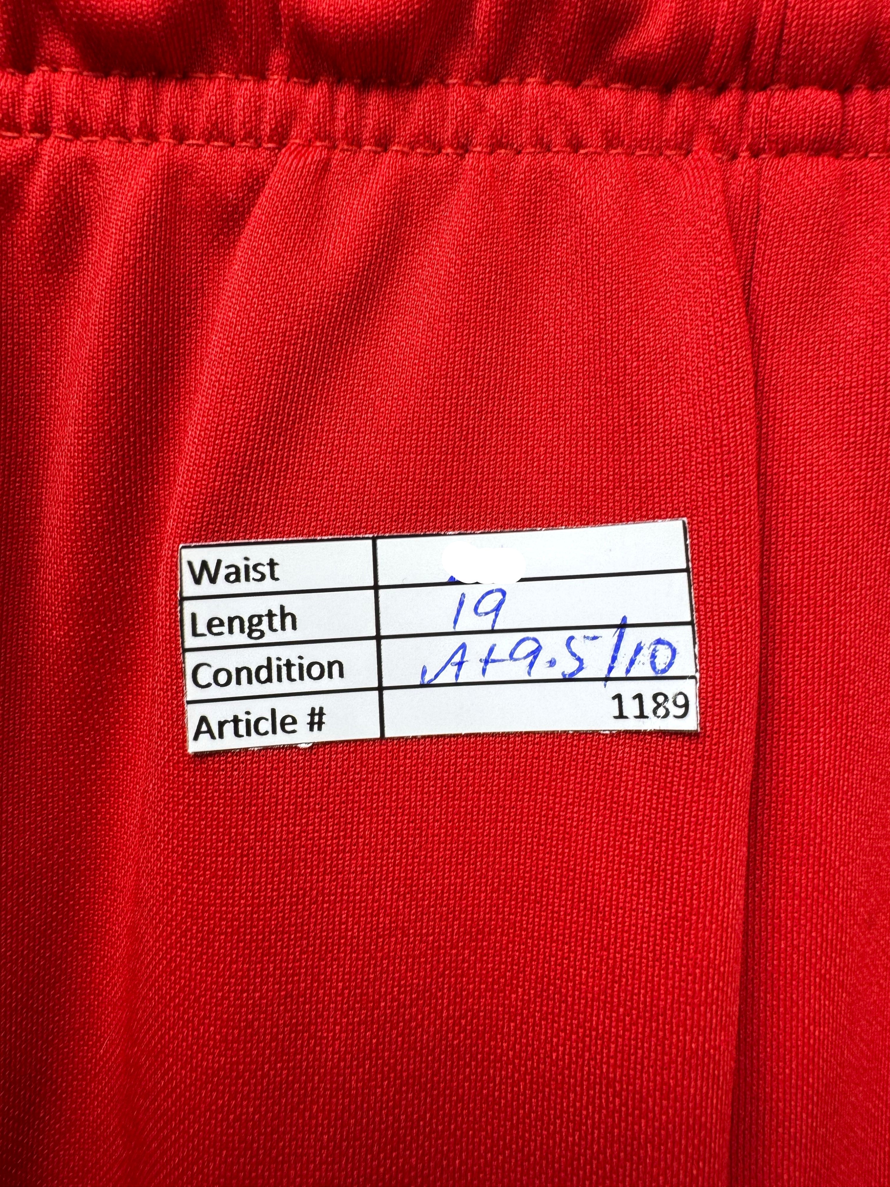 N*ke® Waist: 26" | Red | Dri - Fit Sports Shorts | Poly | 1189 - Genuine Maal