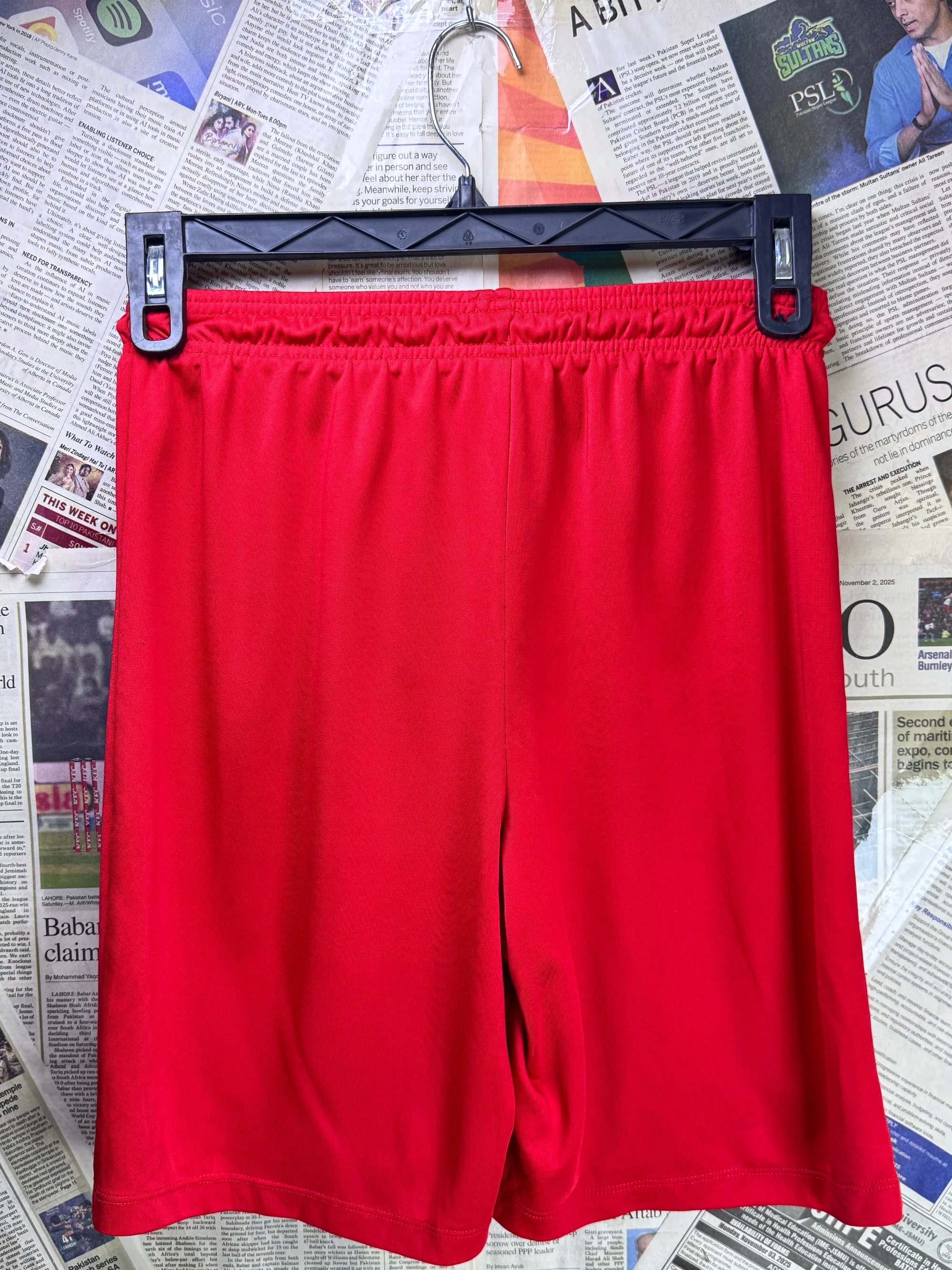 N*ke® Waist: 26" | Red | Dri - Fit Sports Shorts | Poly | 1189 - Genuine Maal
