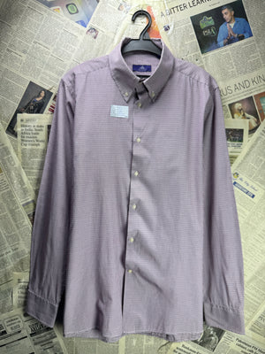 Next® Medium | Chest: 21.5" | Check | Collar 16" Shirt | Poly - Cotton | 4745 - Genuine Maal