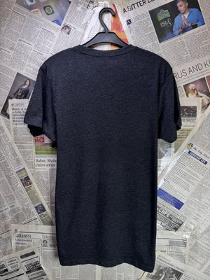 Primark® Small | Chest: 19" | Charcoal | T-Shirt | Cotton - Elastane | 3417 - Genuine Maal