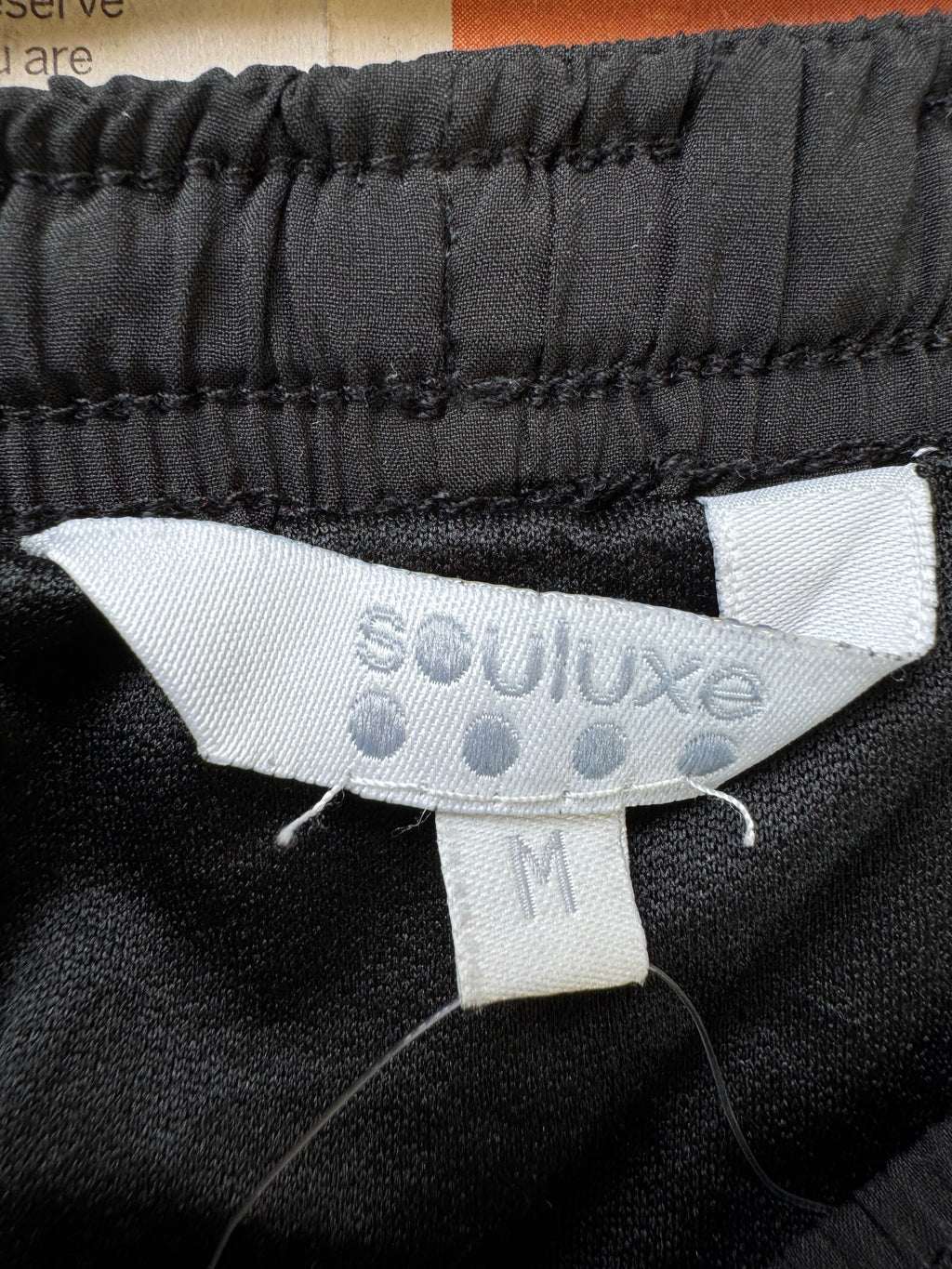 Souluxe® Waist: 28" to 30" | Black | Gym Shorts | Poly - Elastane | 1185 - Genuine Maal