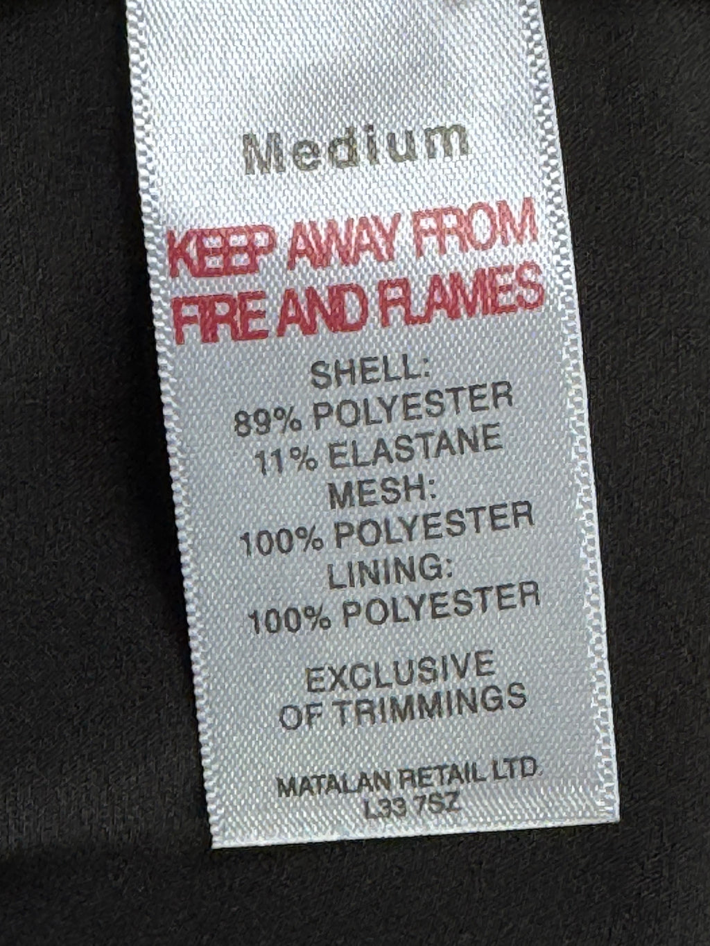 Souluxe® Waist: 28" to 30" | Black | Gym Shorts | Poly - Elastane | 1185 - Genuine Maal