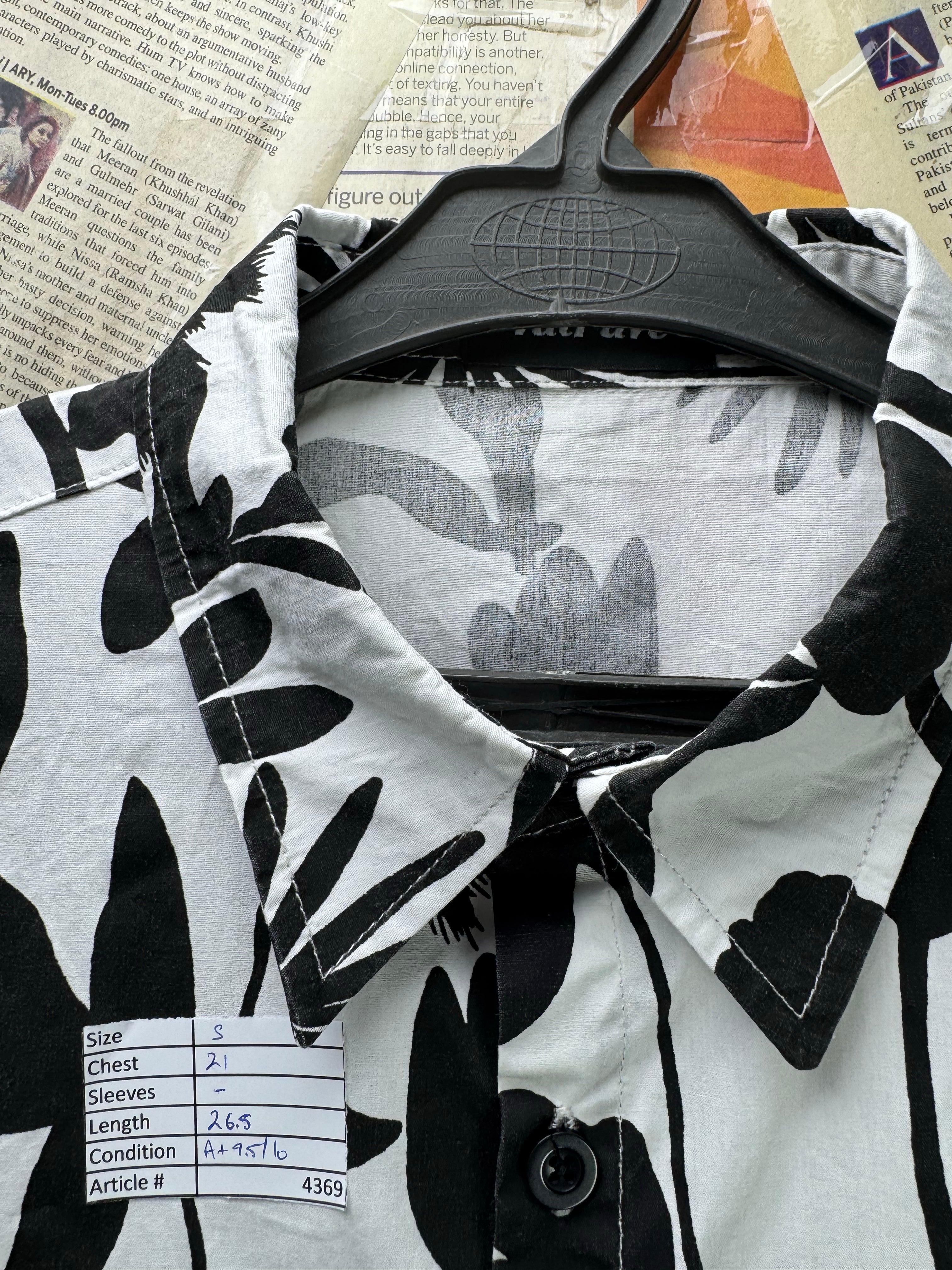 VatPave® Small | Chest: 21" | Camp Shirt | Cotton | 4369 - Genuine Maal