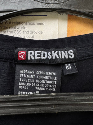 RedSkins® Small | Chest: 19" | Black | T-Shirt | Cotton - Elastane | 3411 - Genuine Maal