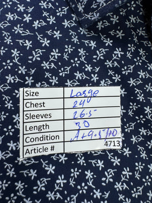 George® Large | Chest: 24" | Collar 16.5" | Shirt | Poly - Cotton | 4713 - Genuine Maal