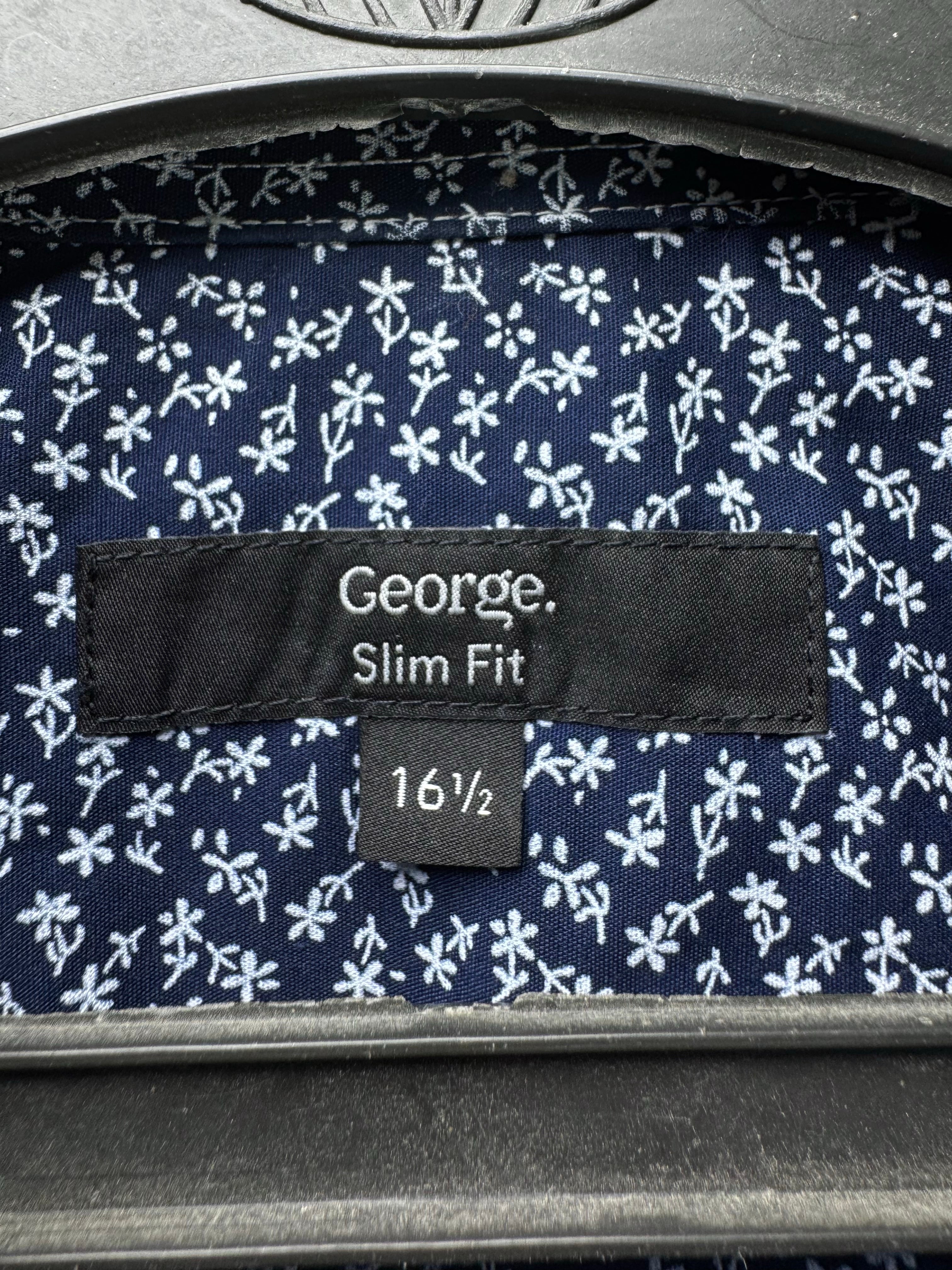 George® Large | Chest: 24" | Collar 16.5" | Shirt | Poly - Cotton | 4713 - Genuine Maal