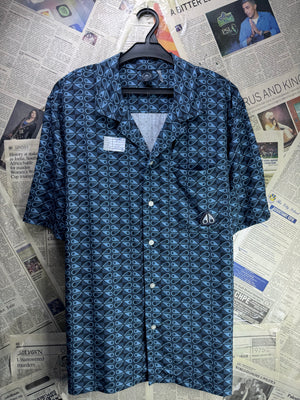 Moose® Medium | Chest: 21.5" | Blue | Hawaii Shirt | Viscose | 4743 - Genuine Maal