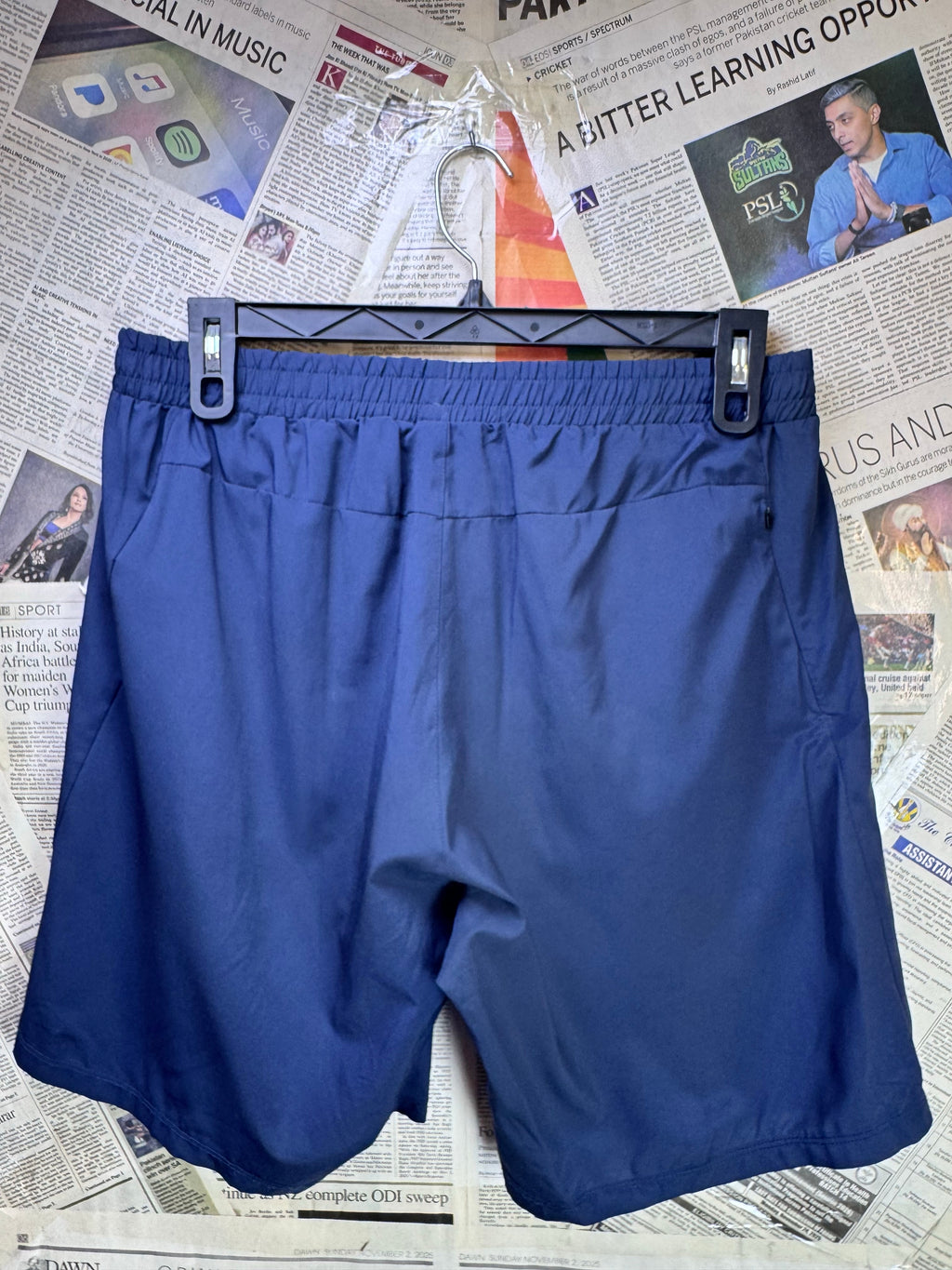 Umbro® Waist: 32" to 34" | Blue | Sports Shorts | Poly| 1182 - Genuine Maal