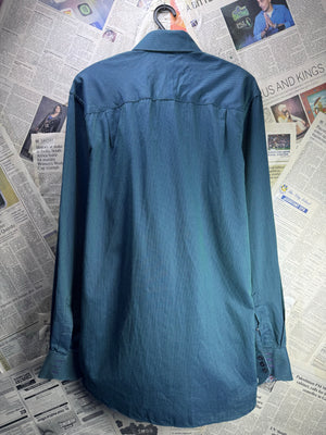 Next® Medium | Chest: 22" | Blue | Collar 16" | Shirt | Cotton | 4717 - Genuine Maal