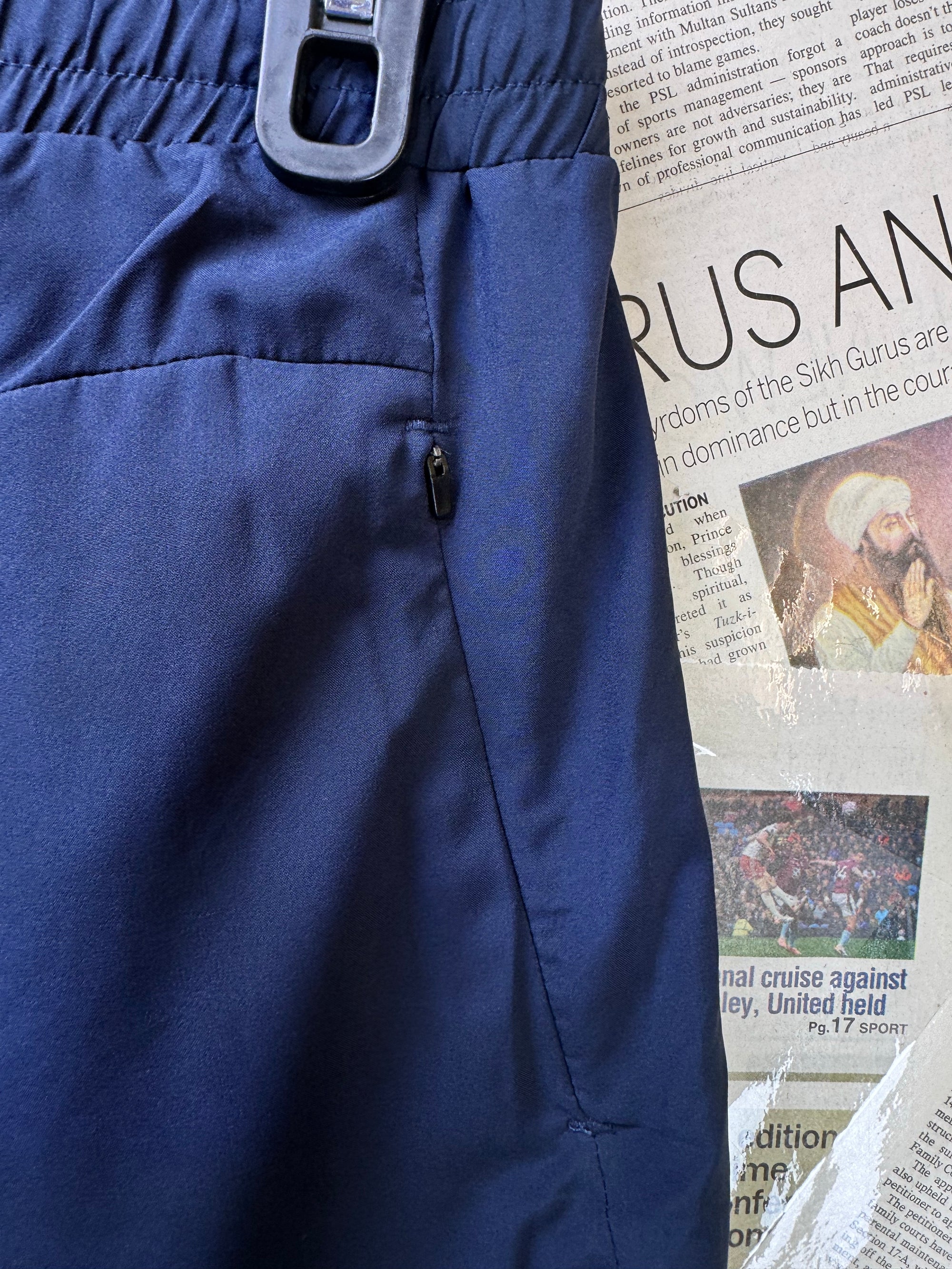 Umbro® Waist: 32" to 34" | Blue | Sports Shorts | Poly| 1182 - Genuine Maal