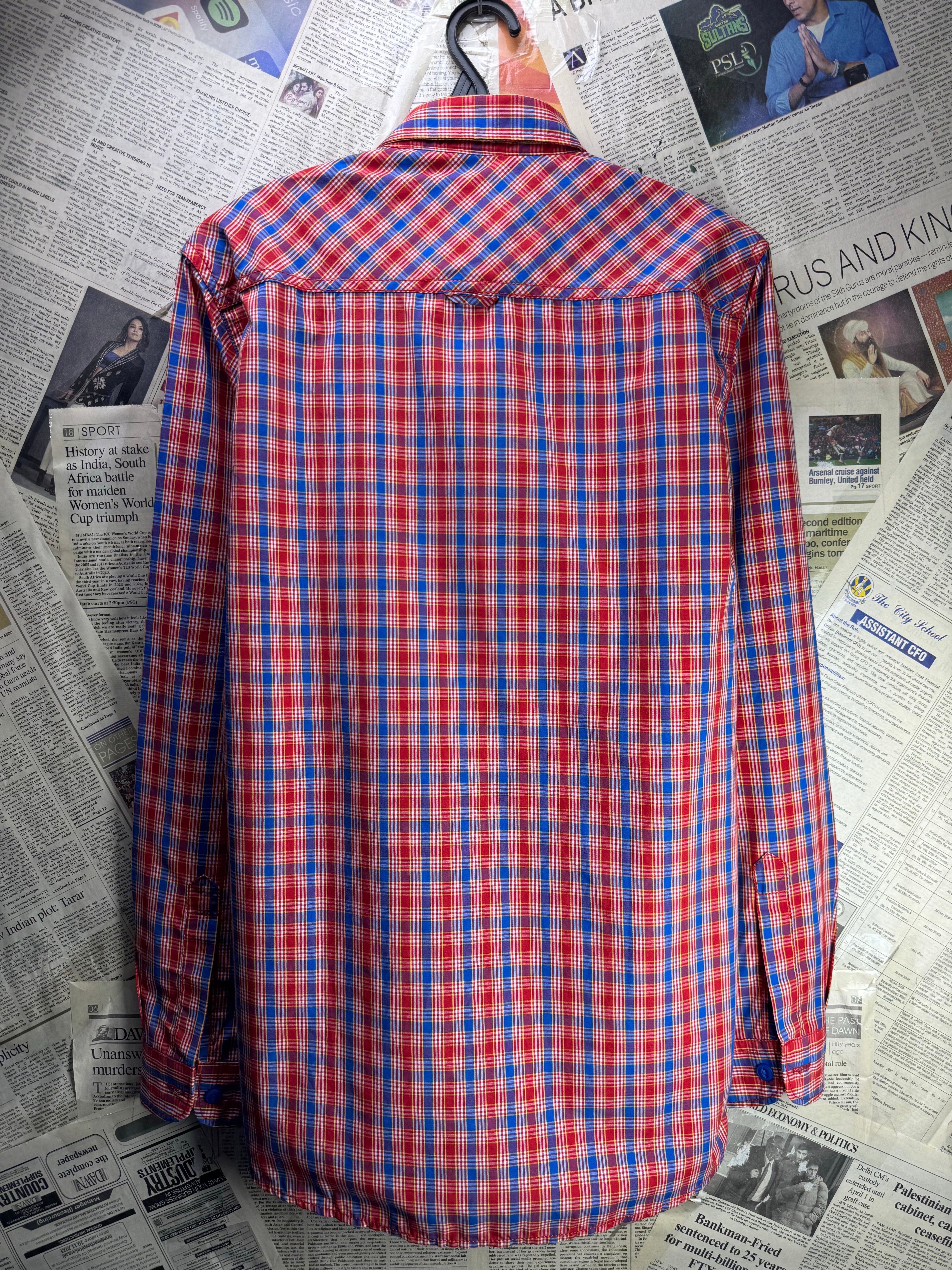 Freeland® Small | Chest: 20" | Check | Shirt | Cotton | 4718 - Genuine Maal