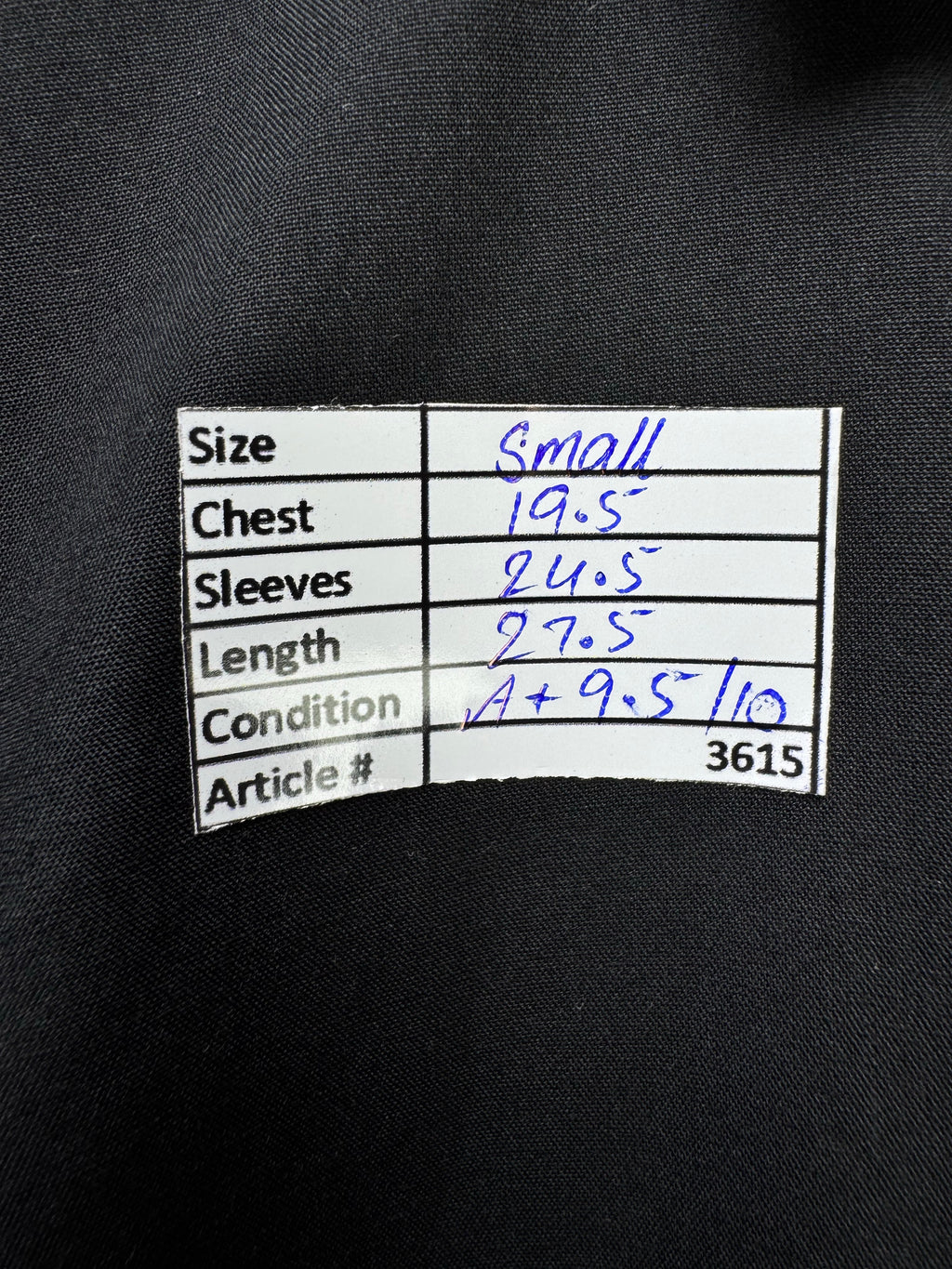 Cedar Wood® Small | Chest: 19.5" | Black | Shirt | Poly - Cotton | 3615 - Genuine Maal