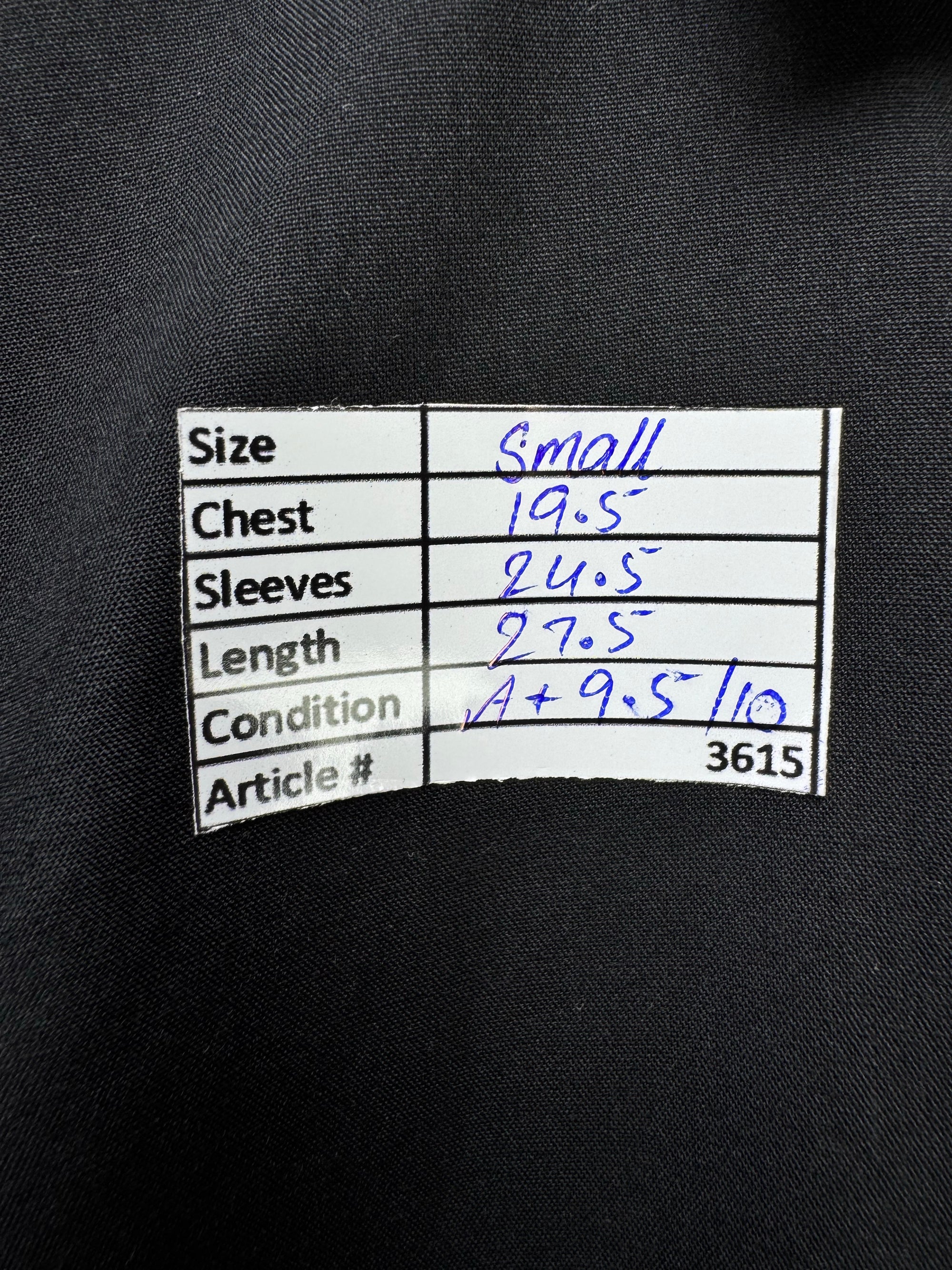 Cedar Wood® Small | Chest: 19.5" | Black | Shirt | Poly - Cotton | 3615 - Genuine Maal