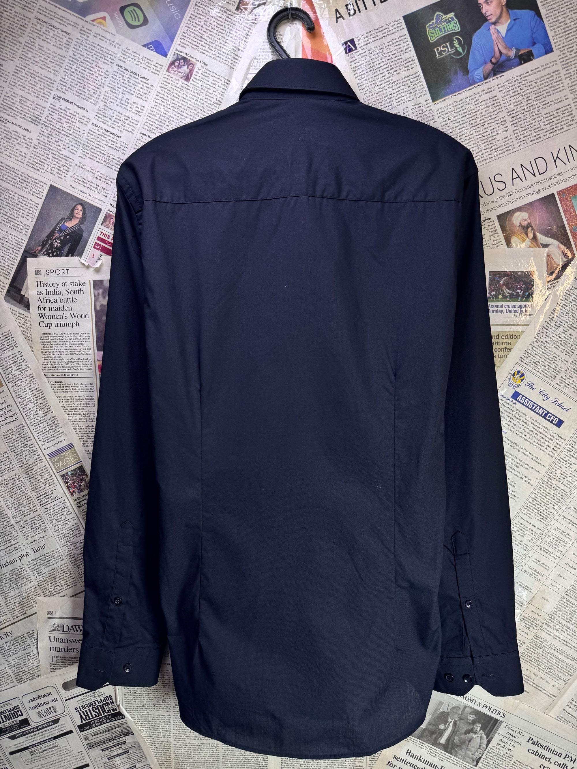 Cedar Wood® Small | Chest: 19.5" | Black | Shirt | Poly - Cotton | 3615 - Genuine Maal