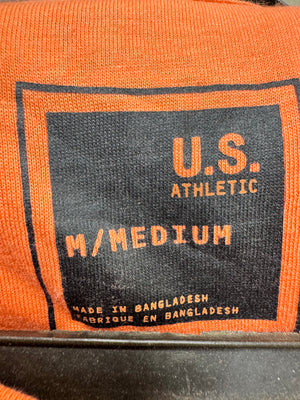US Athletic® Small | Chest: 20.5" | Burnt Orange | Polo | Cotton | 3605 - Genuine Maal