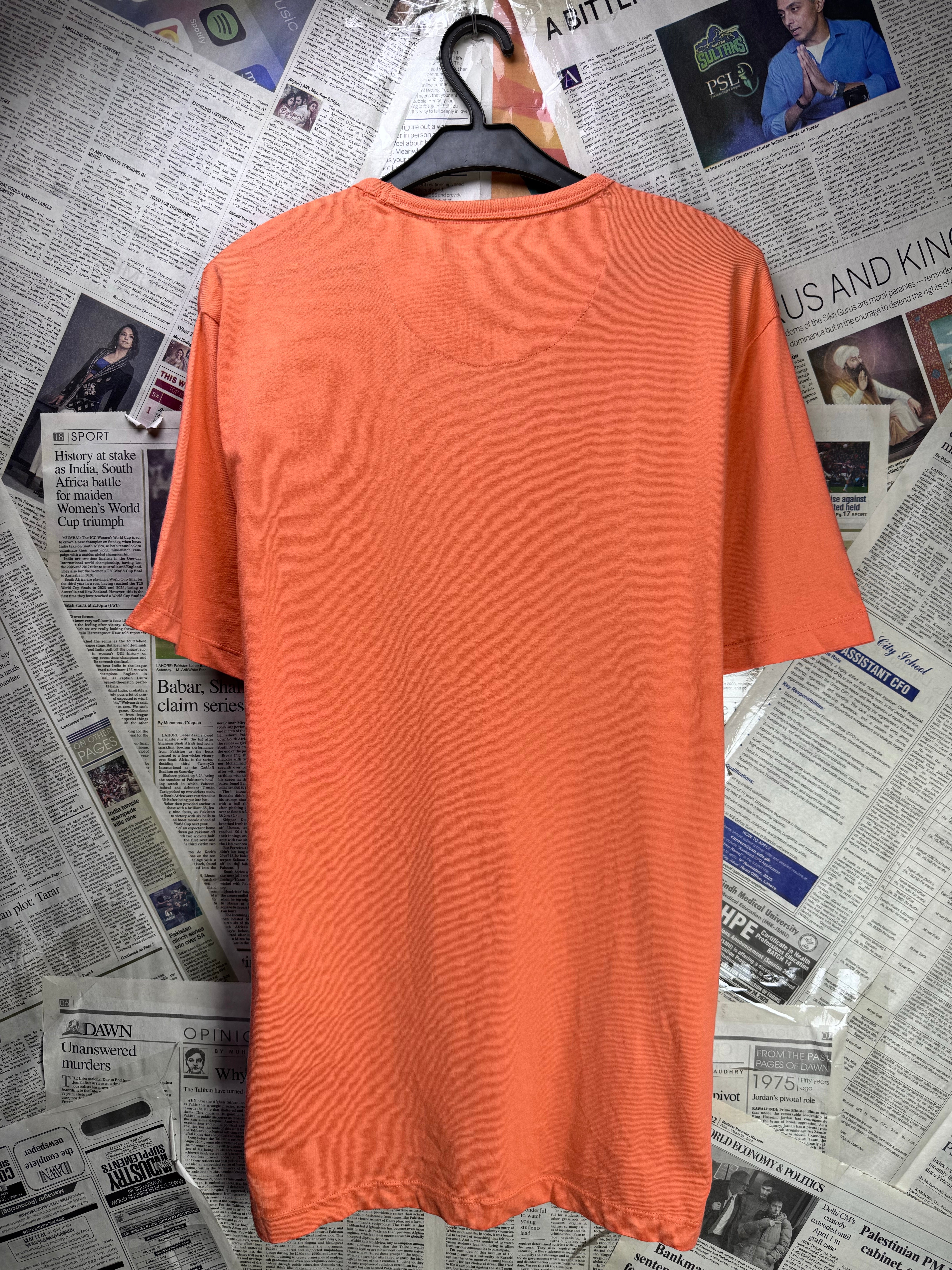 US Athletic® Small | Chest: 20.5" | Burnt Orange | Polo | Cotton | 3605 - Genuine Maal
