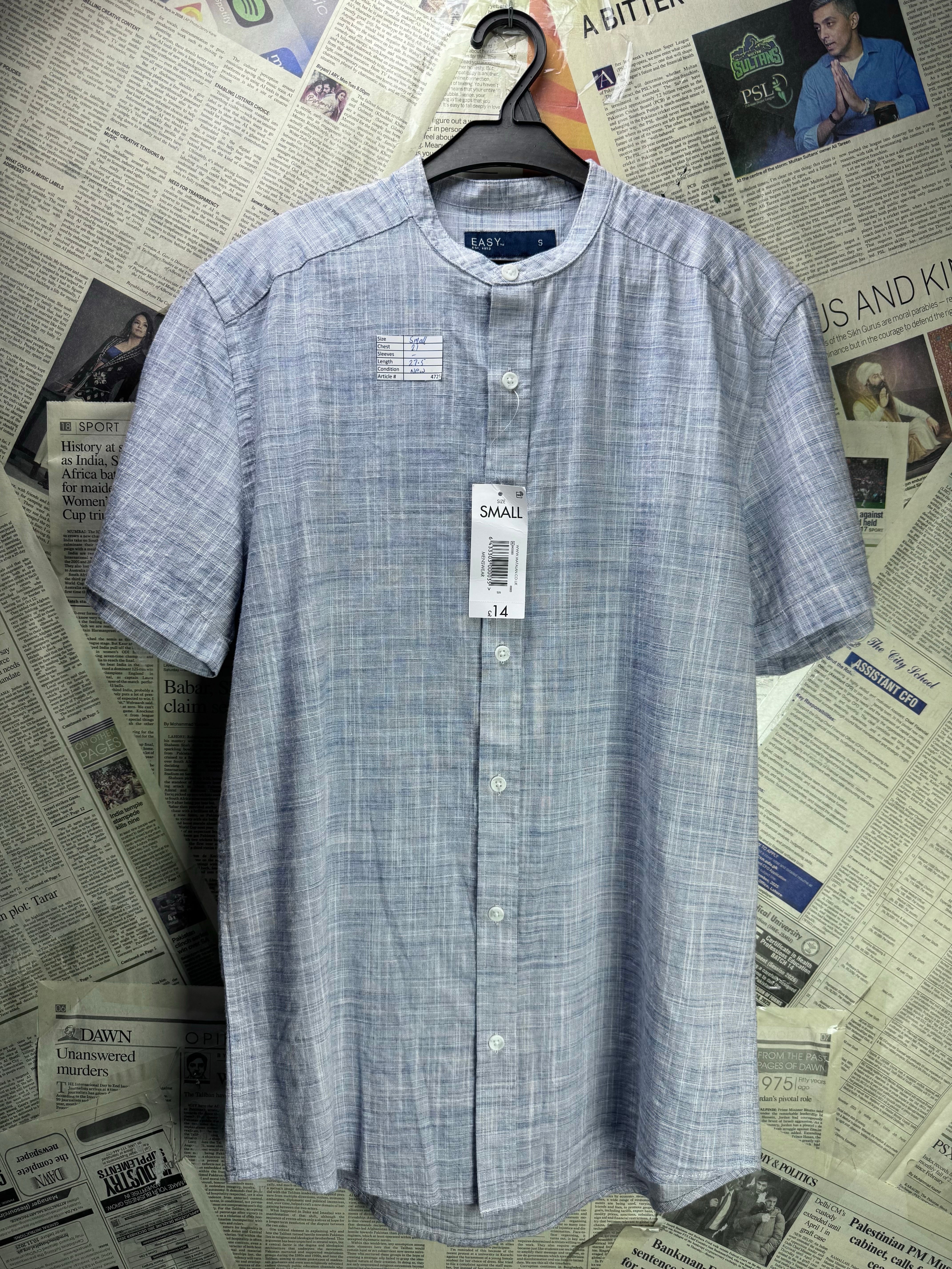 Easy® Small | Chest: 21" | Shirt | Cotton | 4725 - Genuine Maal