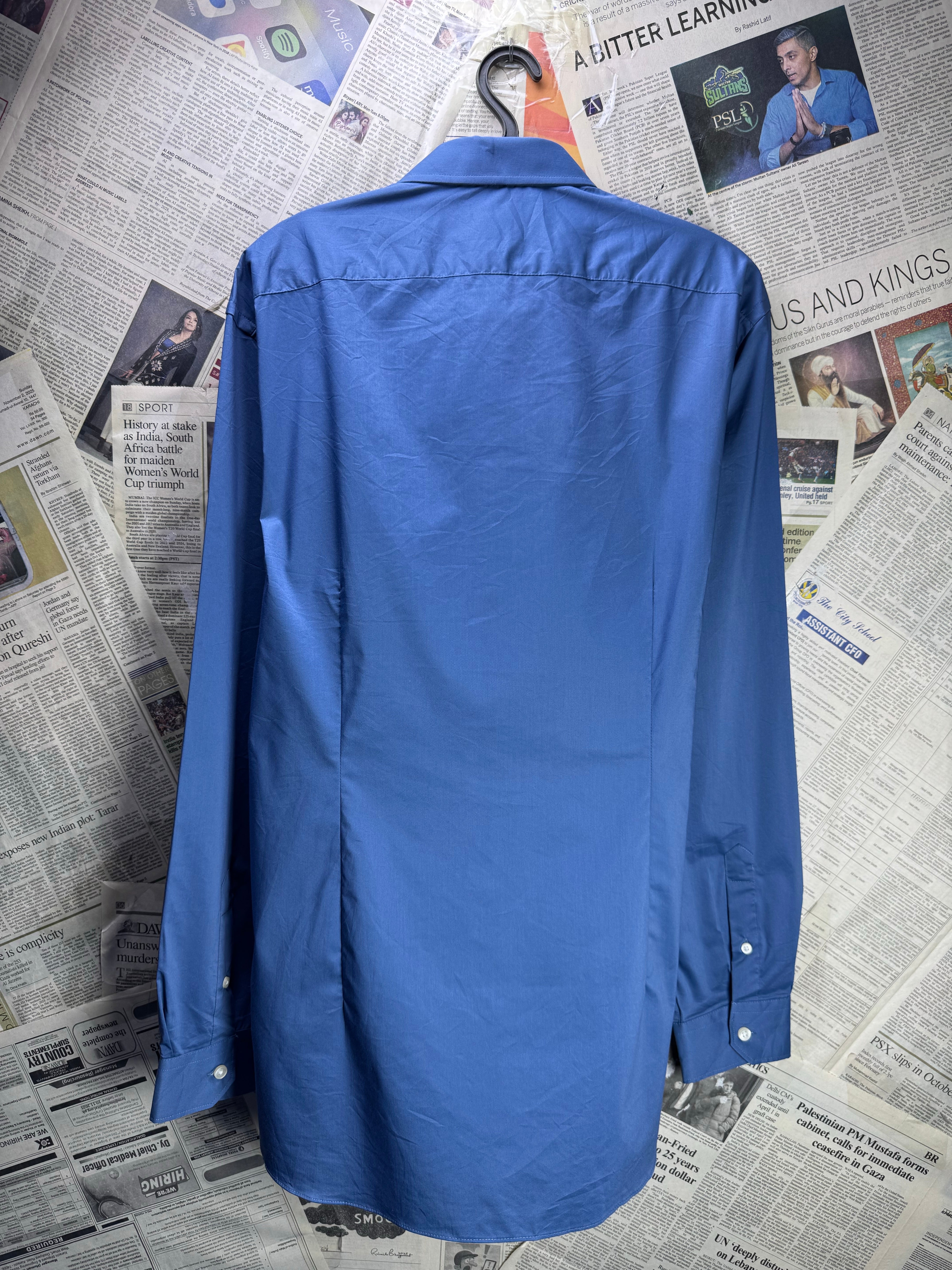 Moss® Medium | Chest: 22" | Collar 16.5" | Shirt | Poly - Cotton - Elastane | 4712 - Genuine Maal