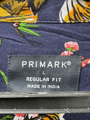 Primark® Large | Chest: 24" | Floral | Shirt | Viscose | 4729 - Genuine Maal