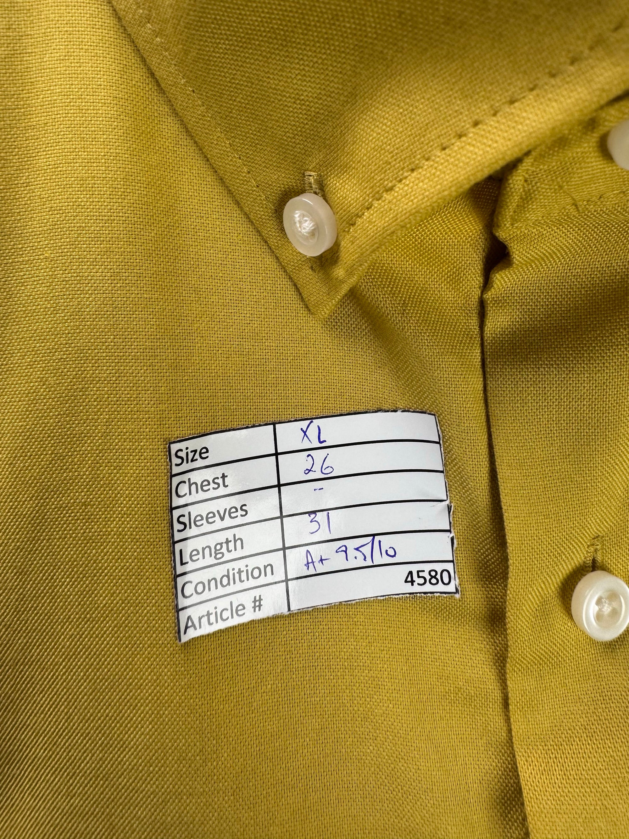 Next® XL | Chest: 26" | Shirt | Poly - Cotton | 4580 - Genuine Maal