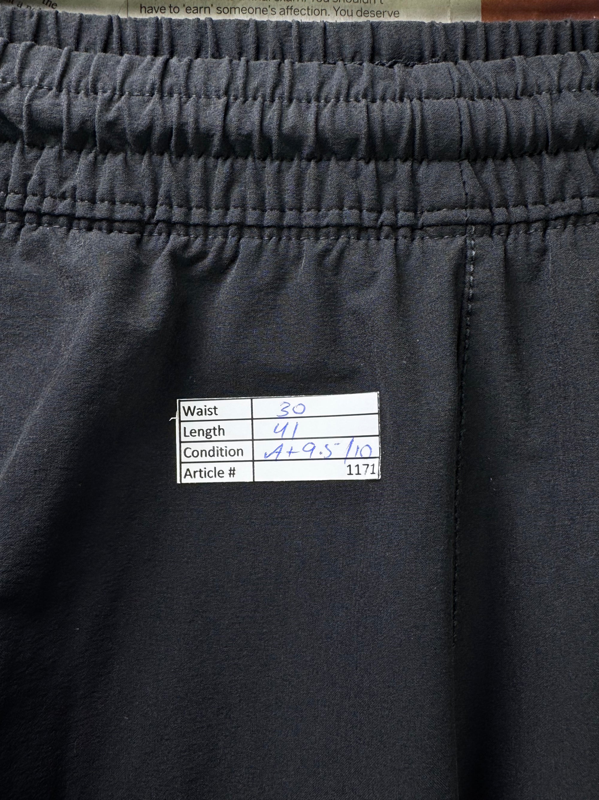 N*ke® Waist: 30" | black | Cargo Trouser | Nylon | 1171 - Genuine Maal