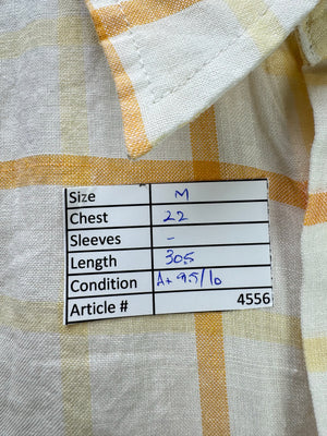 Pierre Cardin® Medium | Chest: 22" | Shirt | Ramie | 4556 - Genuine Maal