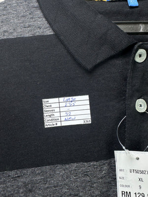 Durban® Large | Chest: 23.5" | Charcoal | Polo | 3263 - Genuine Maal