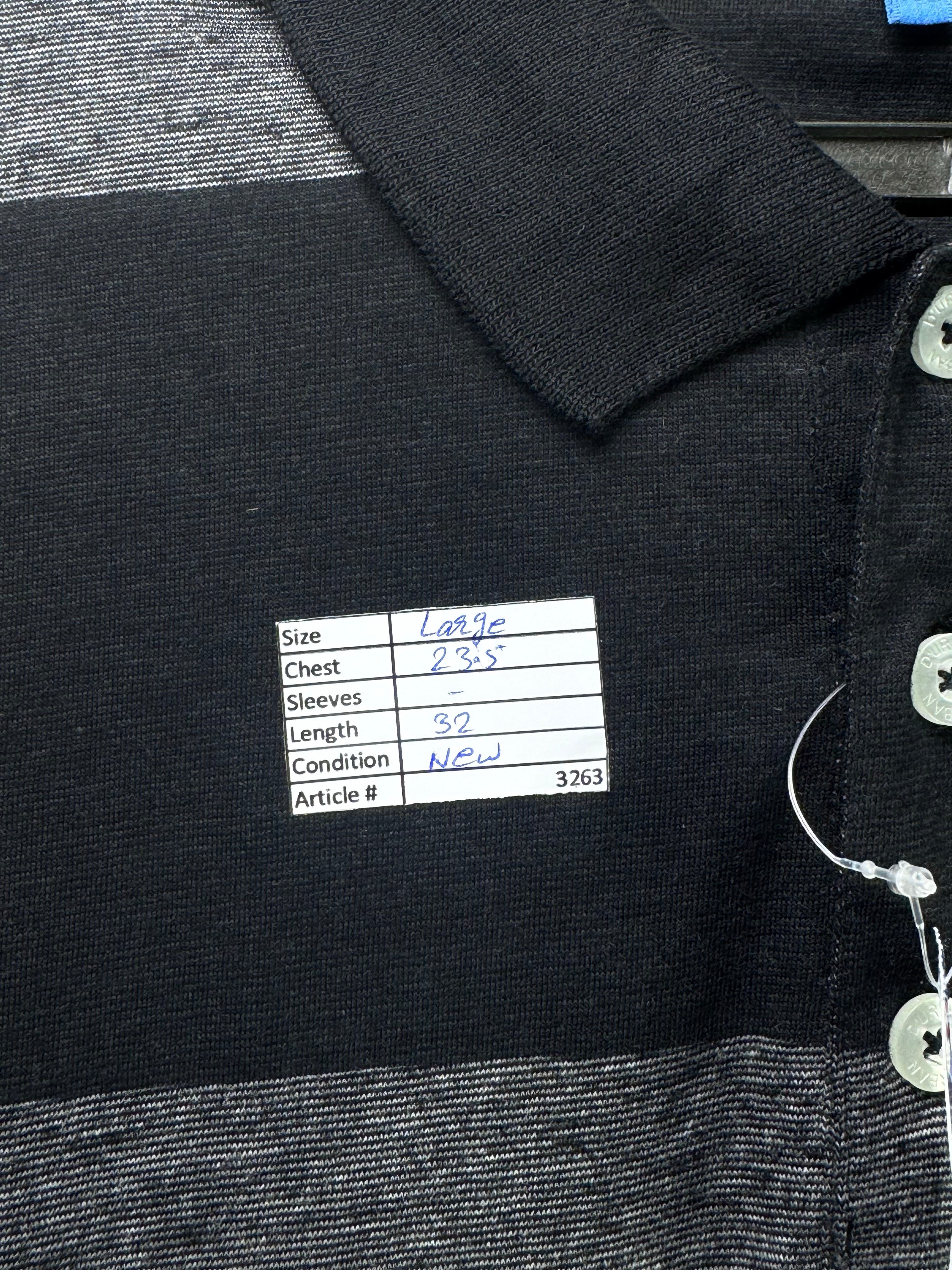 Durban® Large | Chest: 23.5" | Charcoal | Polo | 3263 - Genuine Maal