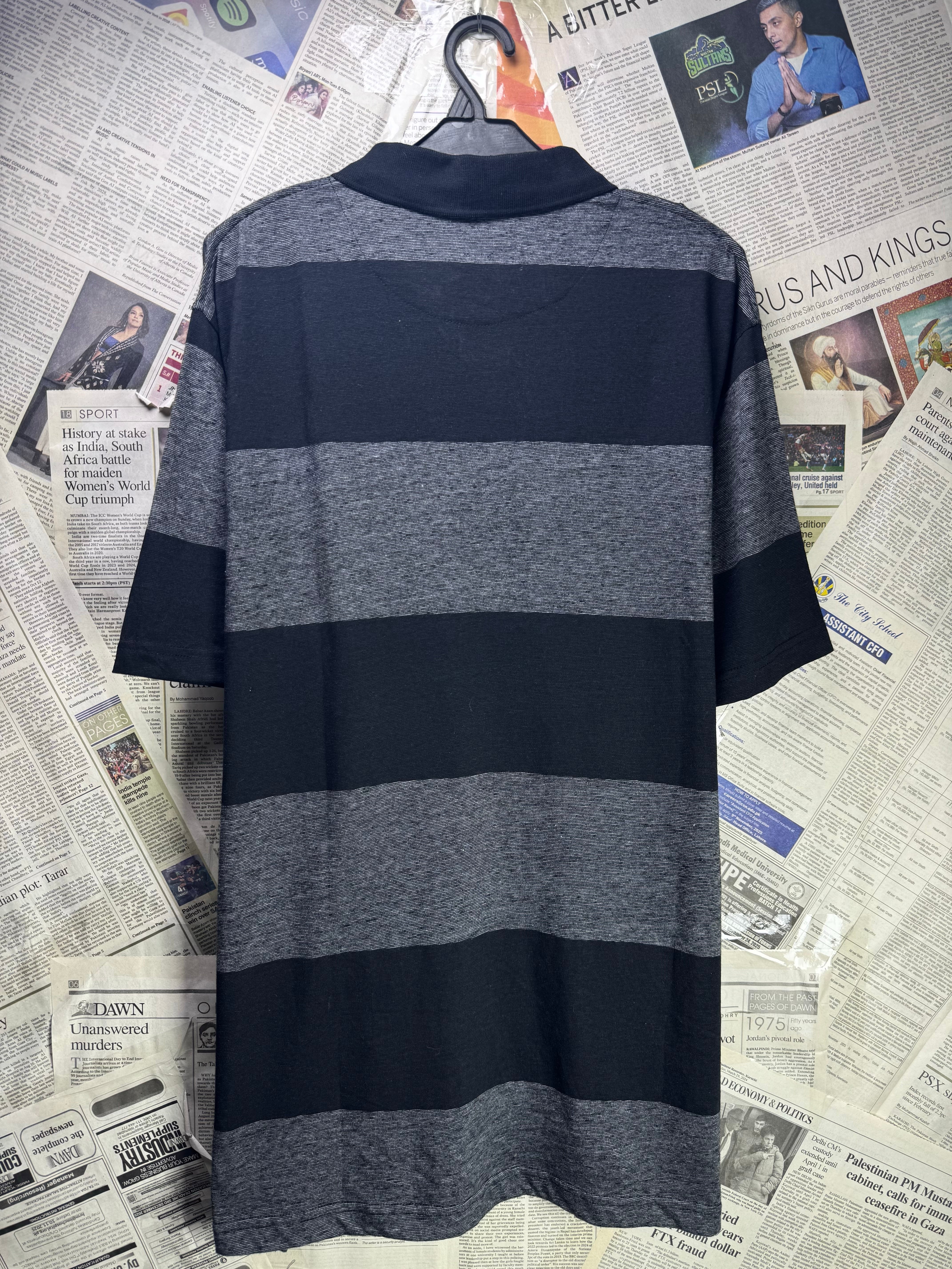 Durban® Large | Chest: 23.5" | Charcoal | Polo | 3263 - Genuine Maal
