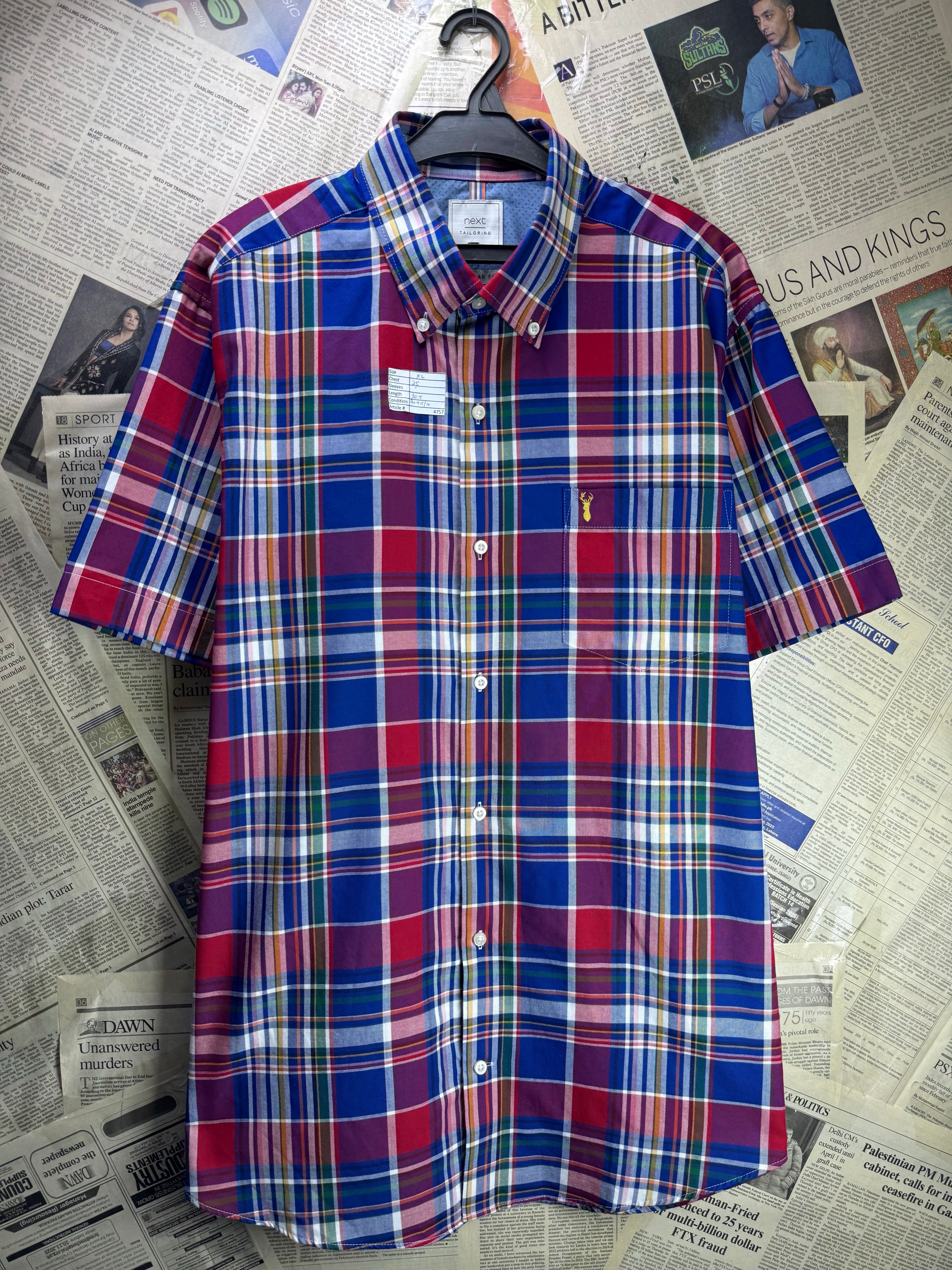 Next® XL | Chest: 25" | Shirt | Poly - Cotton | 4757 - Genuine Maal
